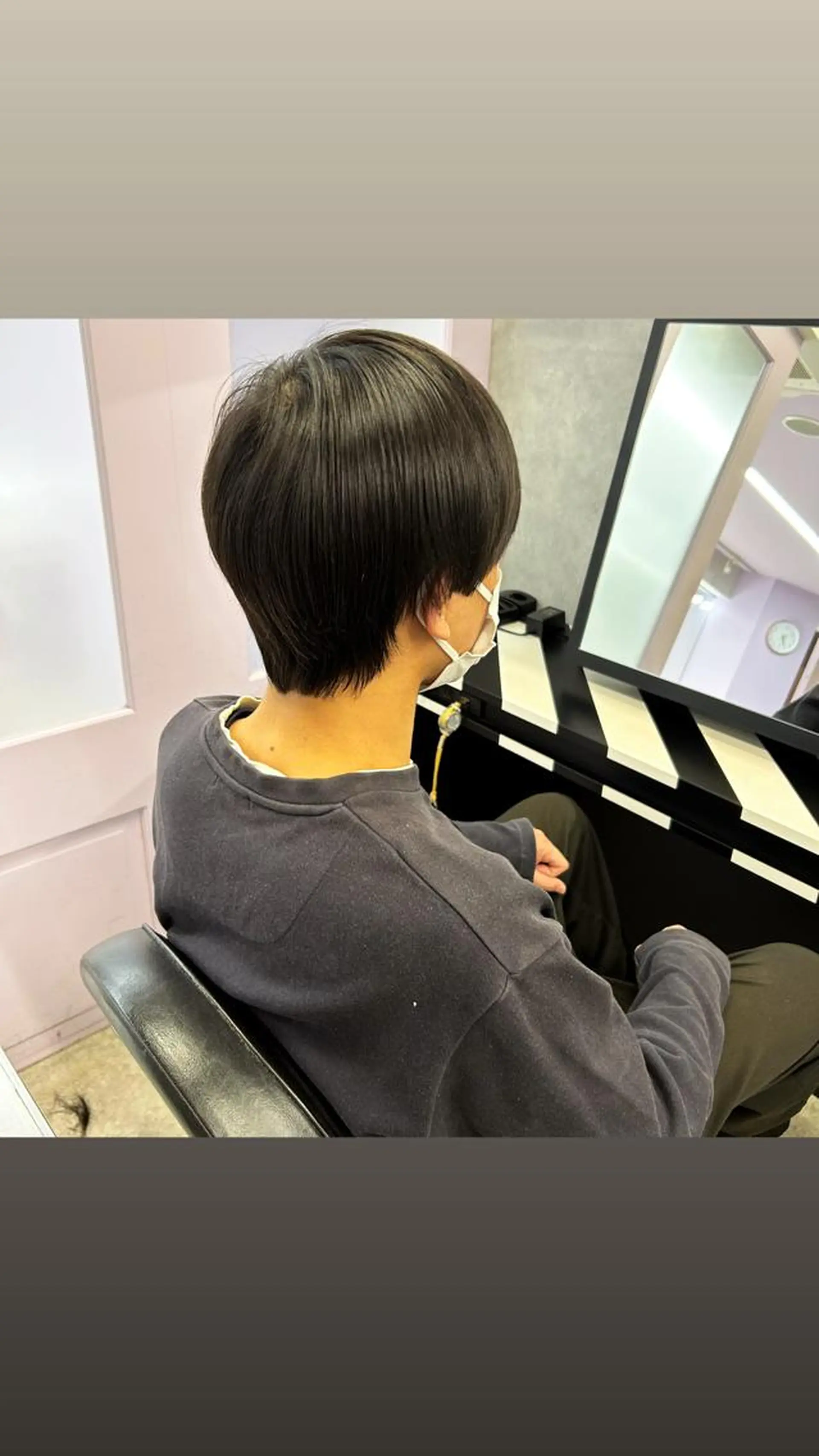 メンズ 縮毛矯正・髪質改善 特化 出納 直起のヘアスタイル