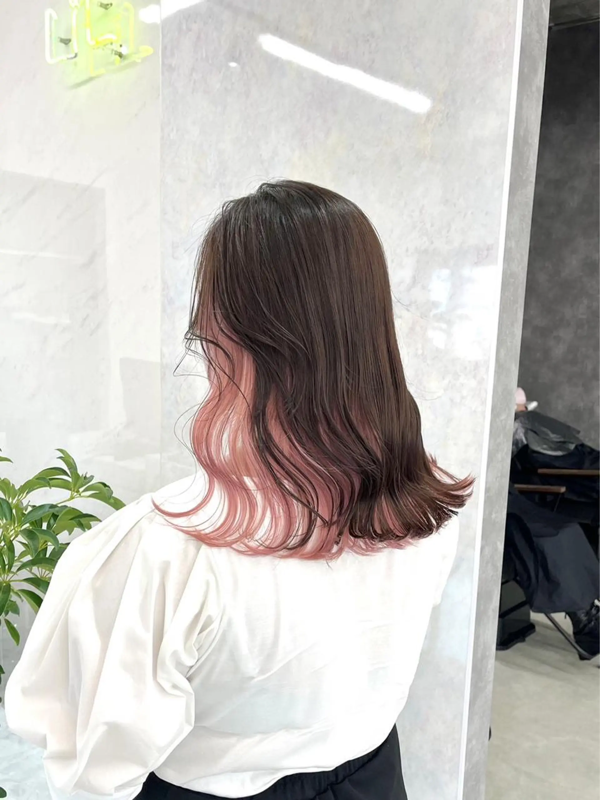 セミロング カラー パーマ ヘアアレンジ メンズ キッズ ネイル マツエク・マツパ アイブロウ 似合わせ美容師🌙 Miyu🐈‍⬛💕のヘアスタイル
