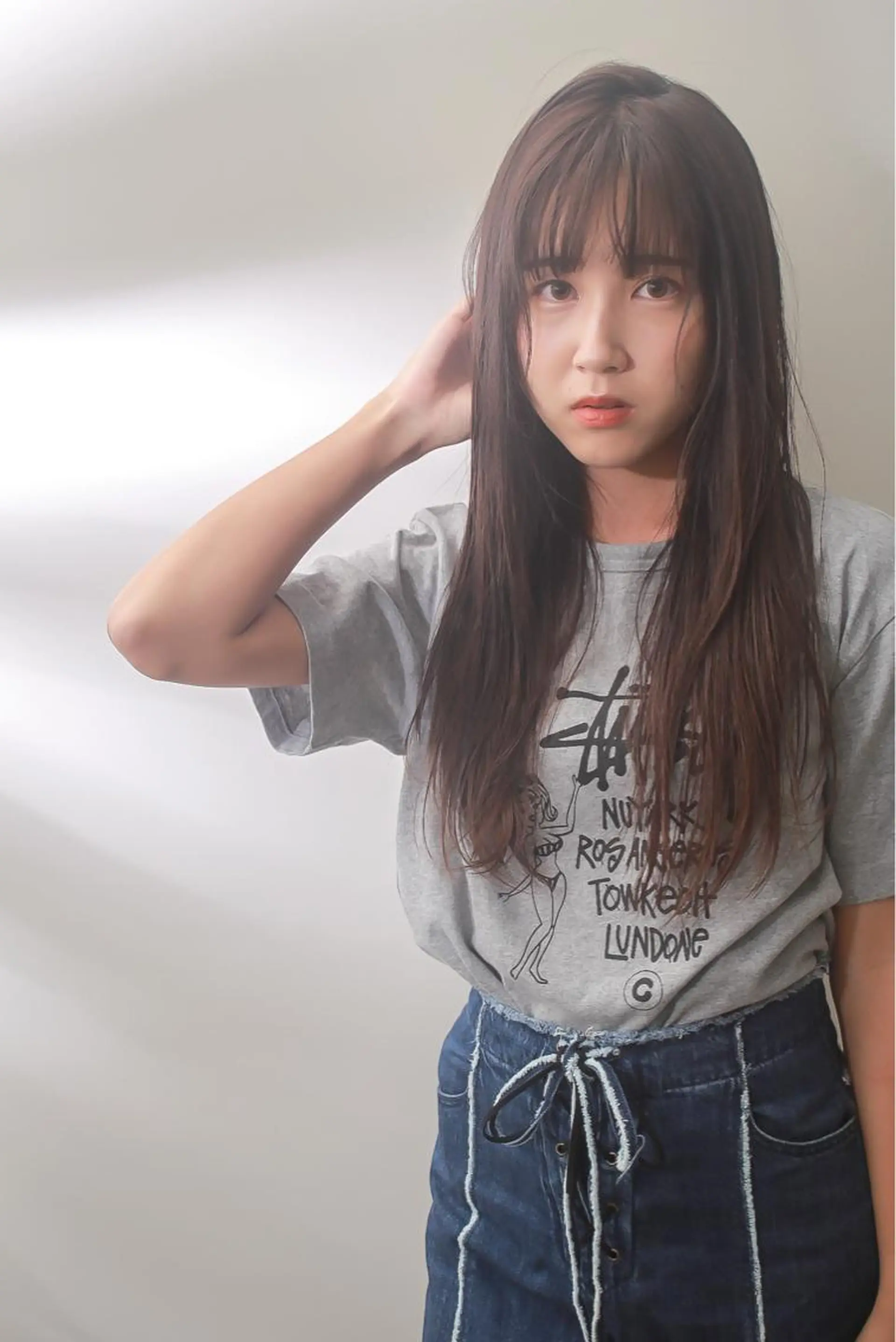 ロング 伊藤 裕貴のヘアスタイル