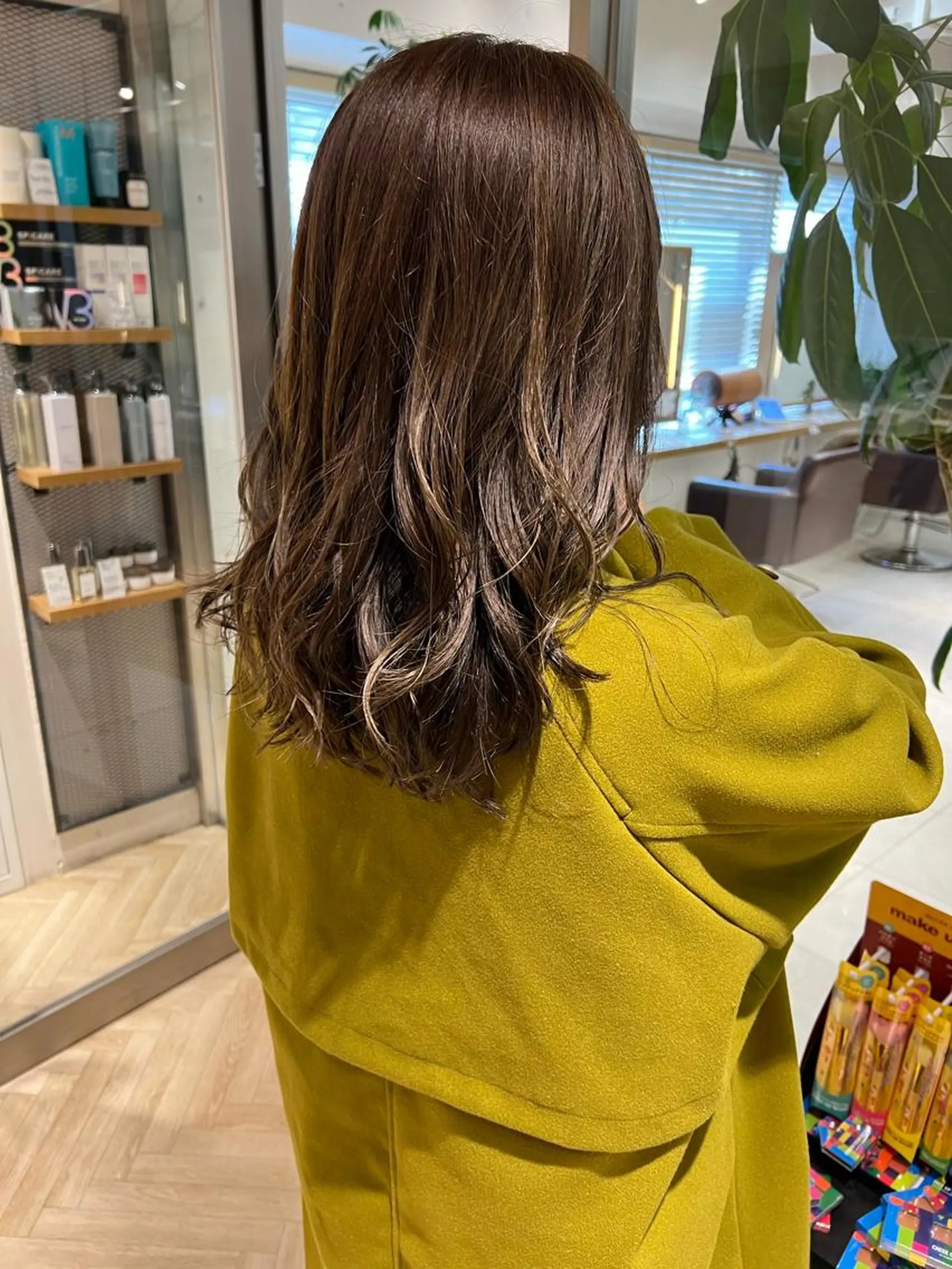 セミロング カラー カット ヘアカラー トリートメント ヘアセット 🫧髪質改善/縮毛 矯正/RIKOのヘアスタイル