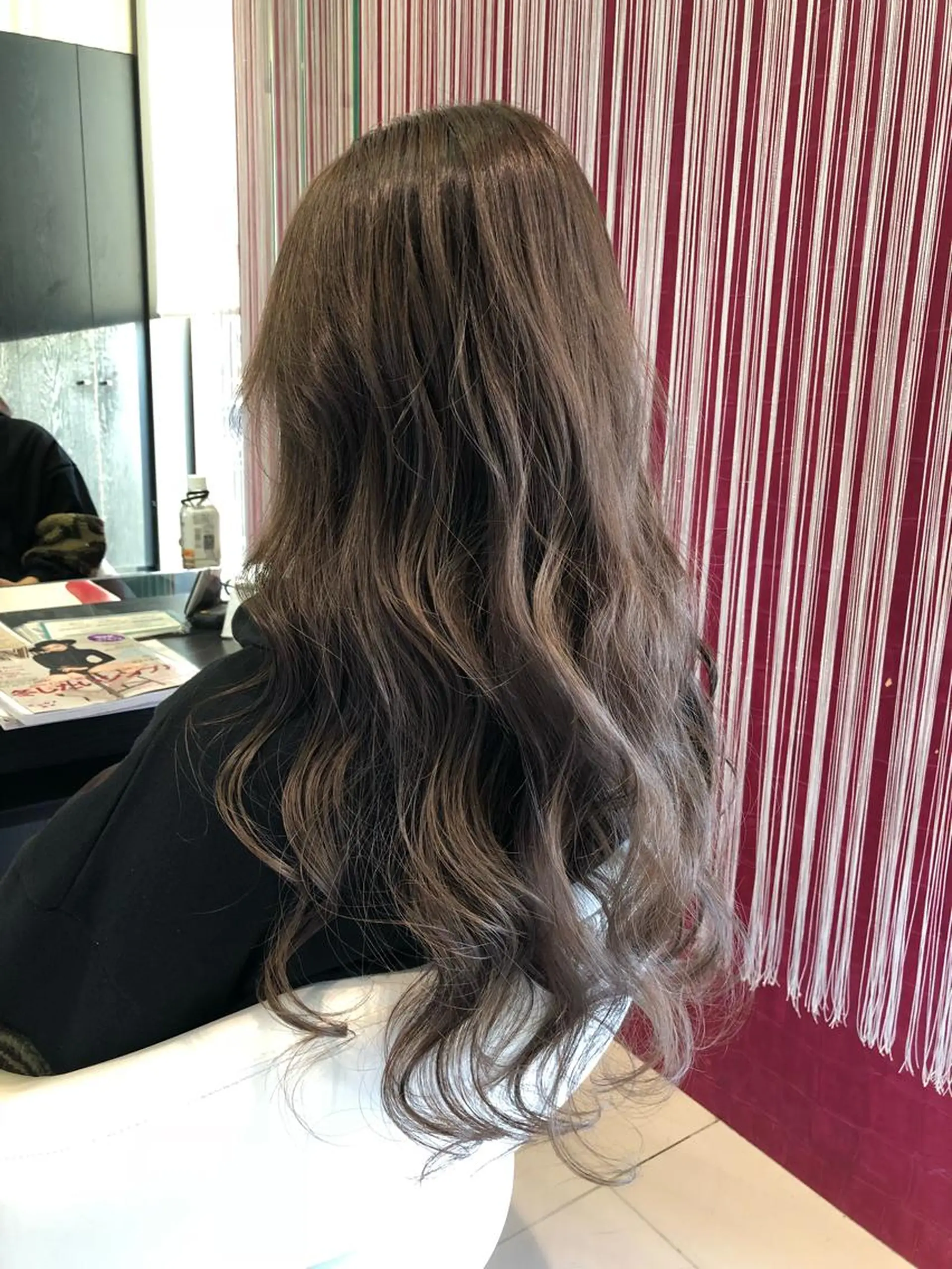 セミロング カラー ヘアアレンジ グラデーションカラー ヘアカラー トリートメント 大塚 貴之のヘアスタイル