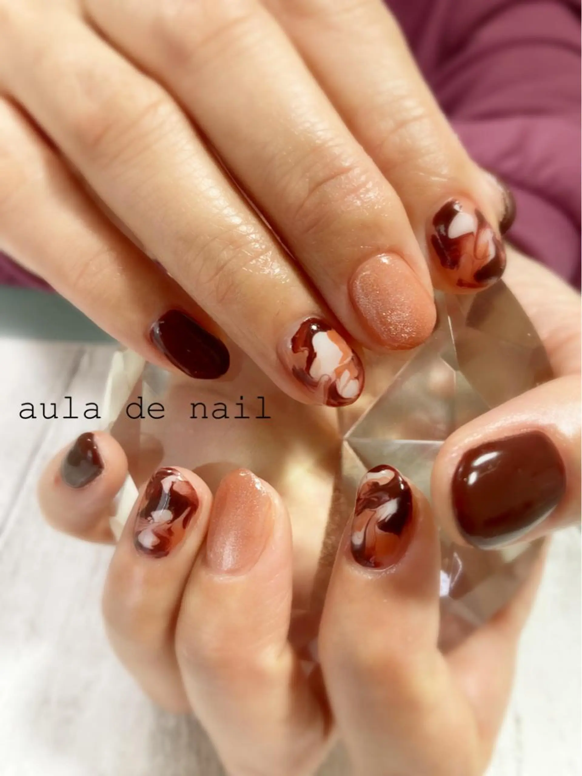 ネイル アートネイル ハンドネイル auladenail アウラデネイルのネイルデザイン
