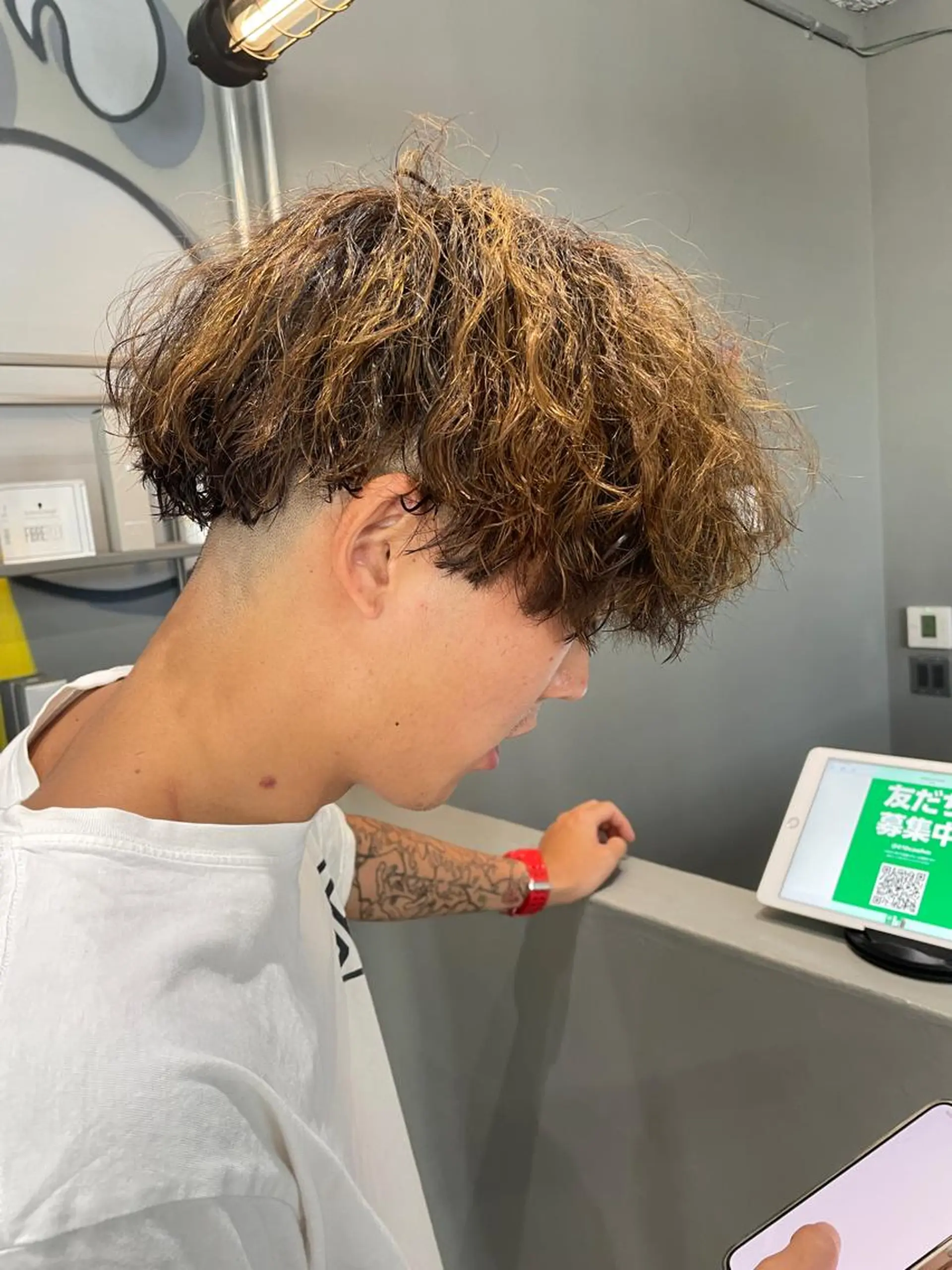 パーマ メンズ メンズ専門サロン wokeのヘアスタイル