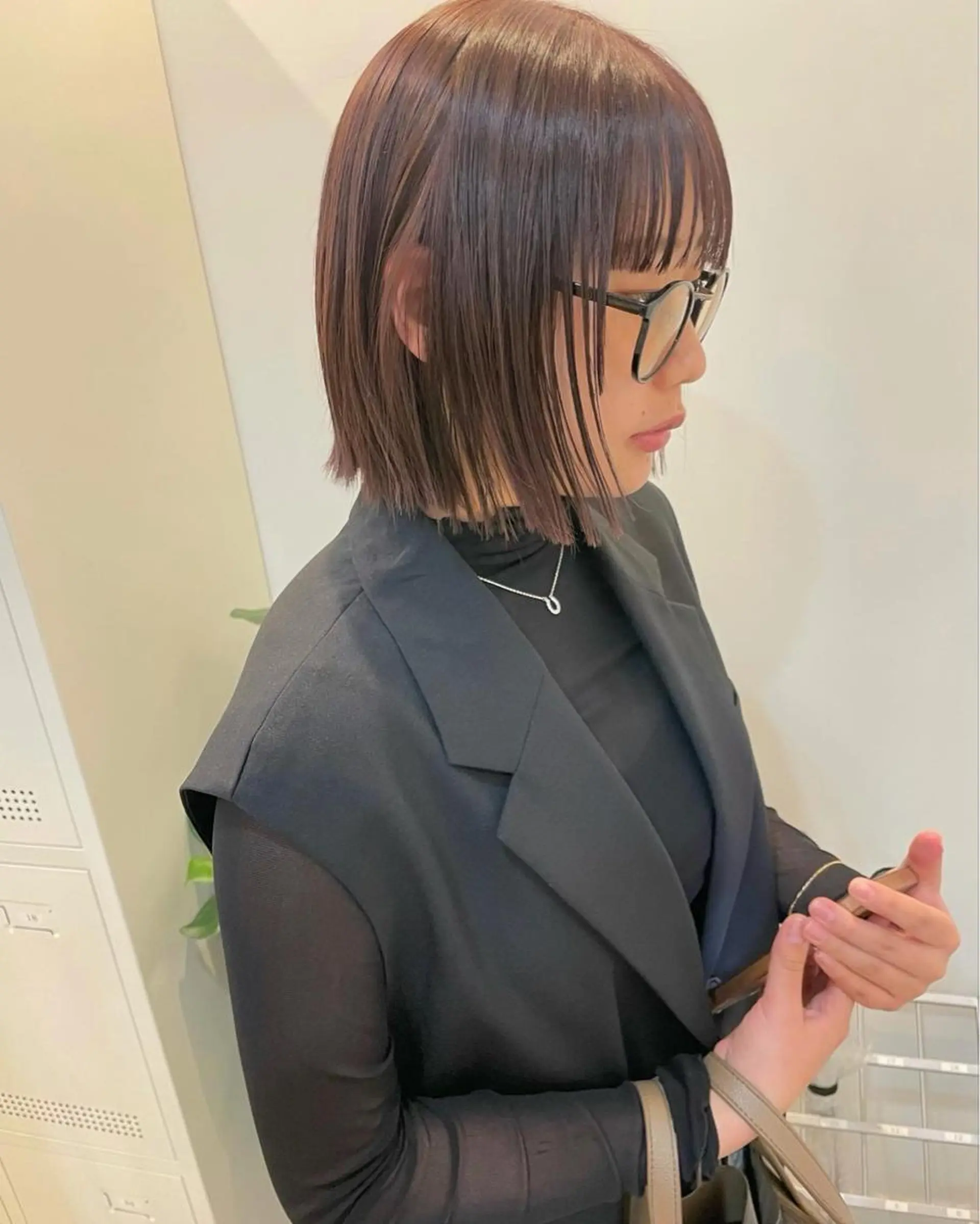 ショート カット ヘアカラー トリートメント 東京の技術を 京都で✂︎🕊️💖のヘアスタイル