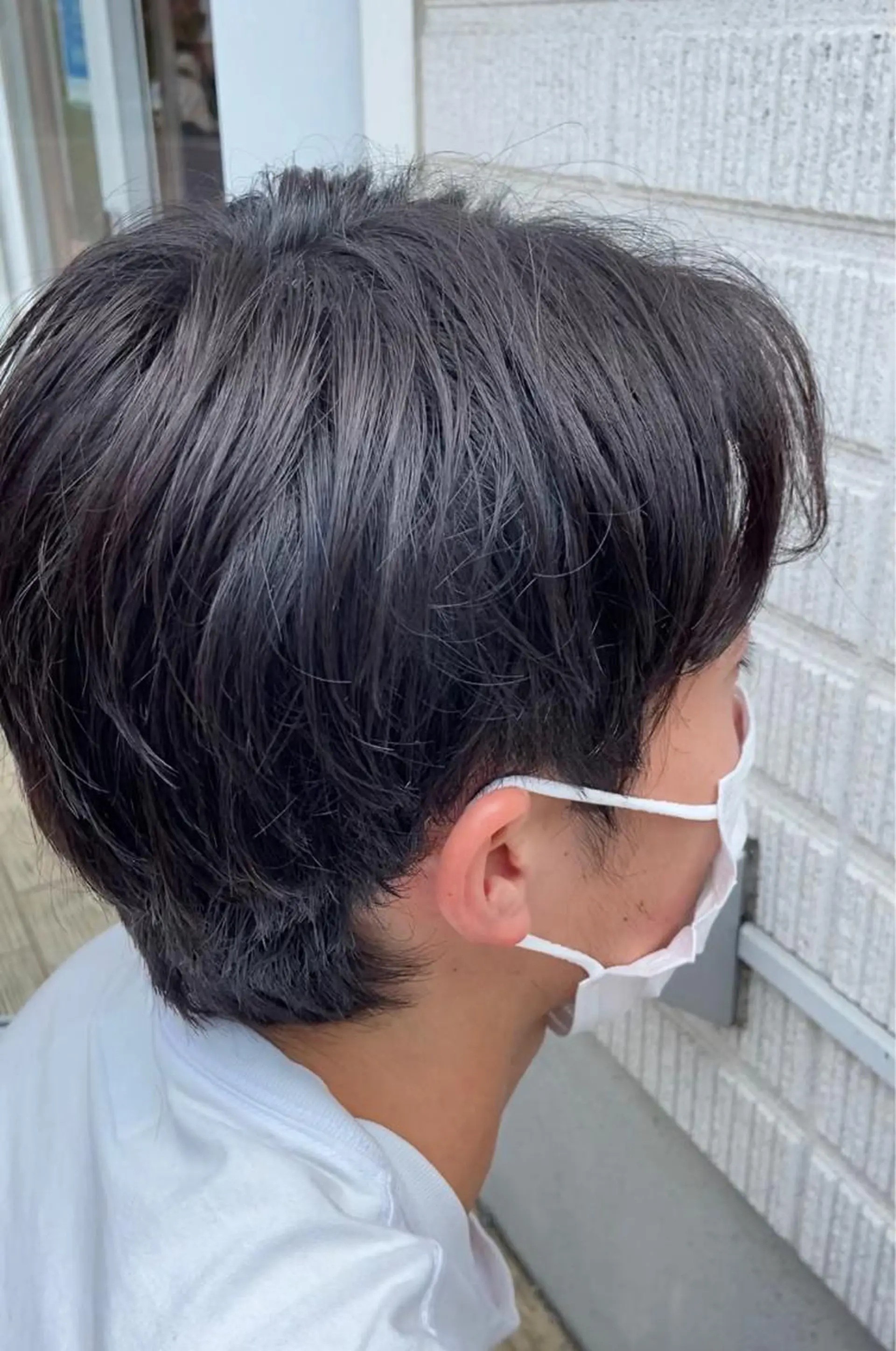 カラー メンズ ブラウンカラー ハラダ ヒナミのヘアスタイル