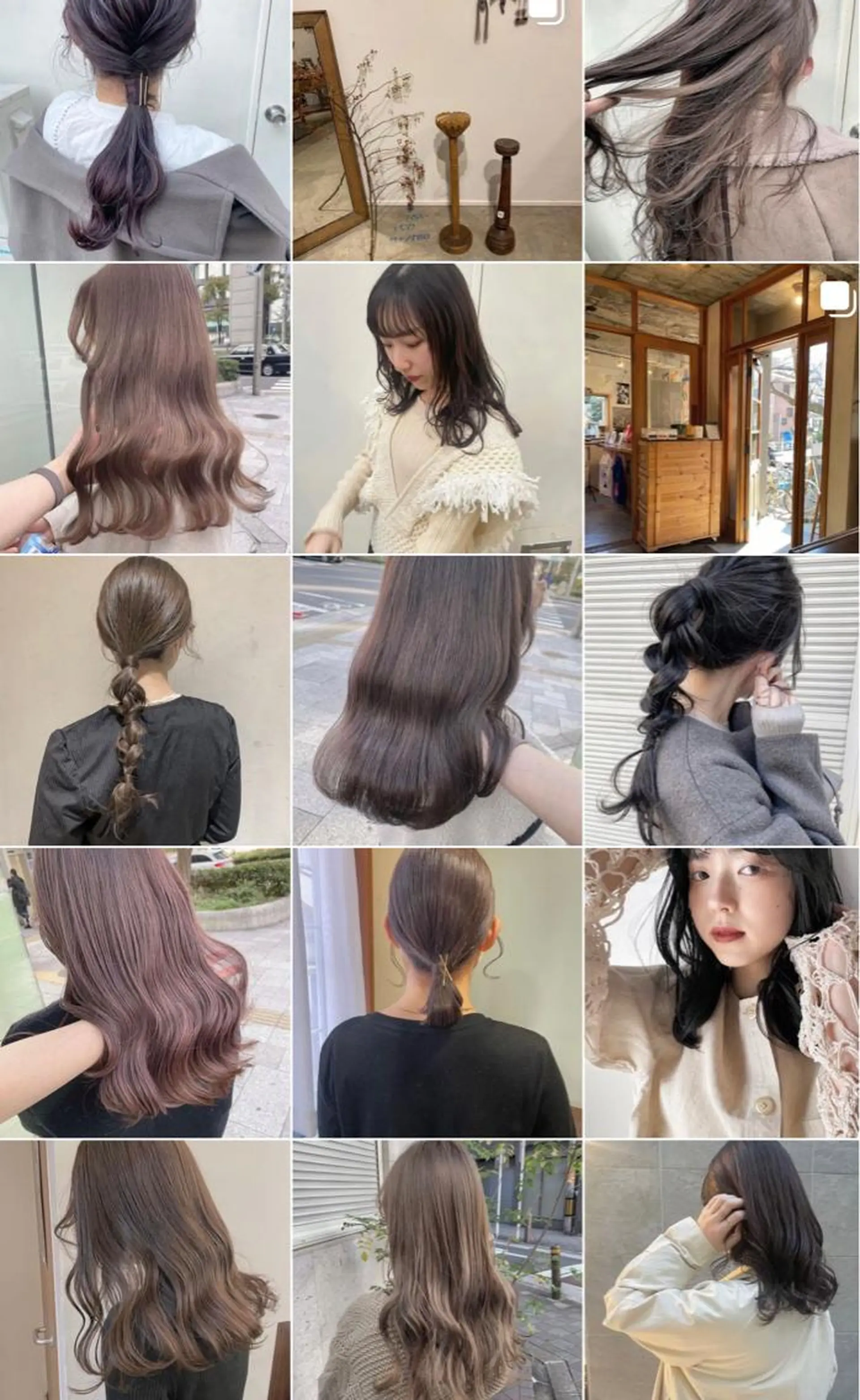 カラー 稲本麻衣 【韓国ヘア】のヘアスタイル