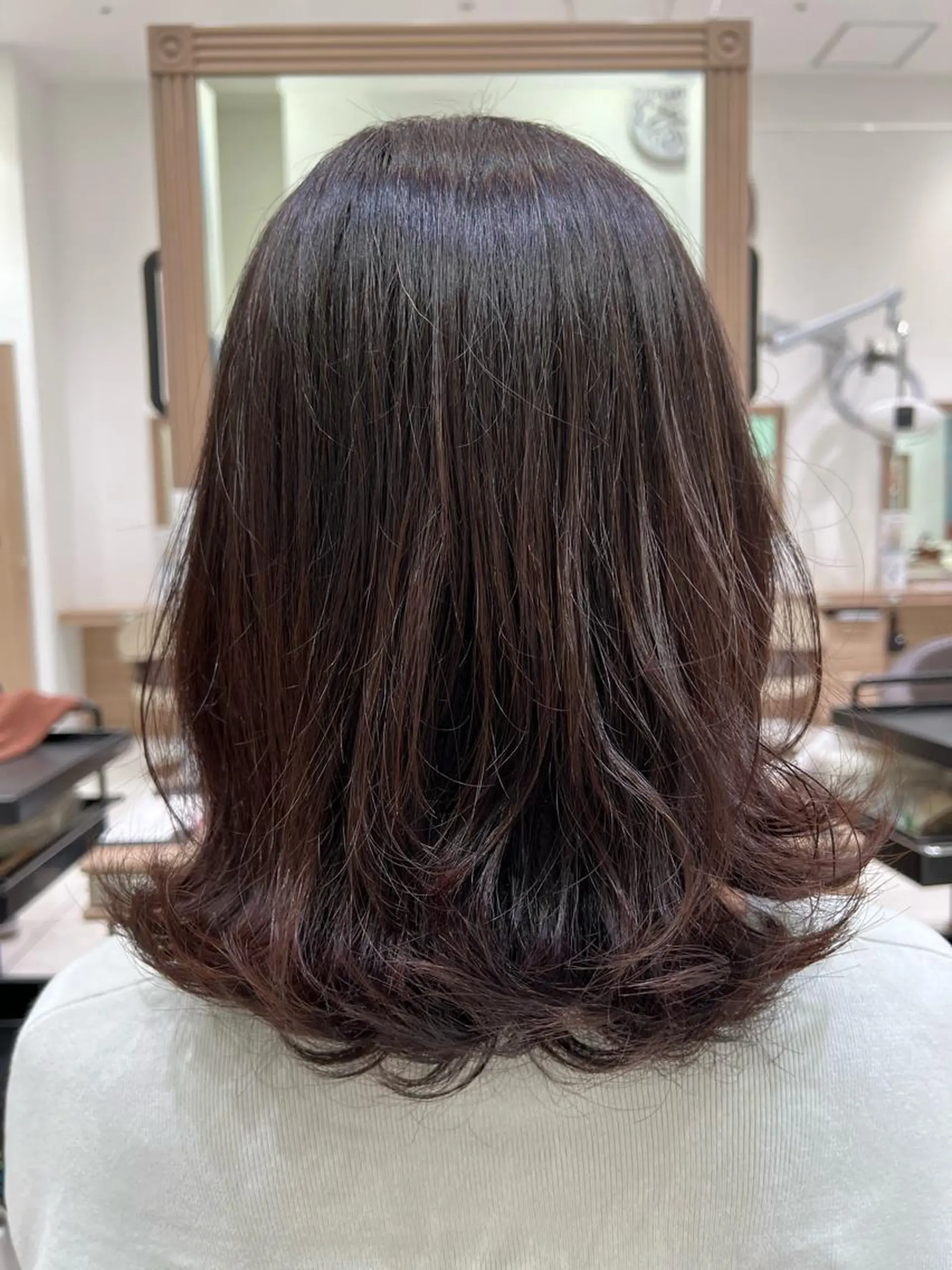 ミディアム パーマ 指原 仁のヘアスタイル