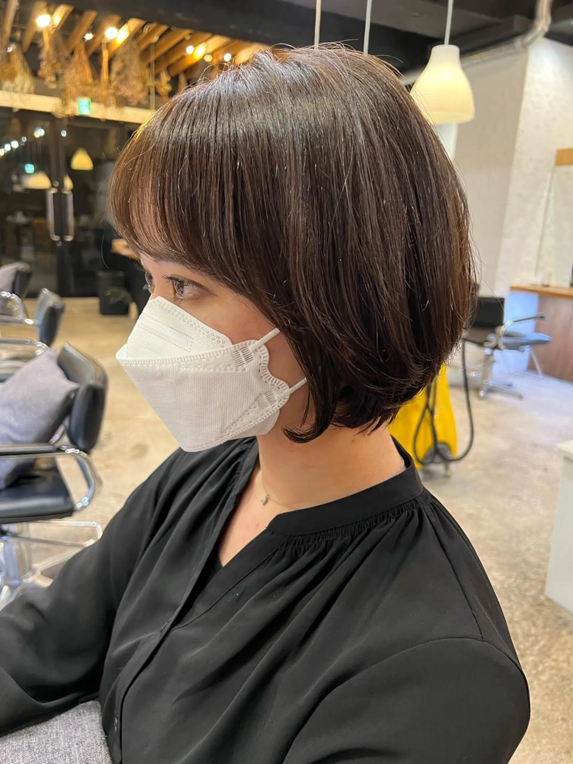 ショート カラー Soleria所属・ショート🍃ショート ボブ✨岡元瑞貴のヘアスタイル