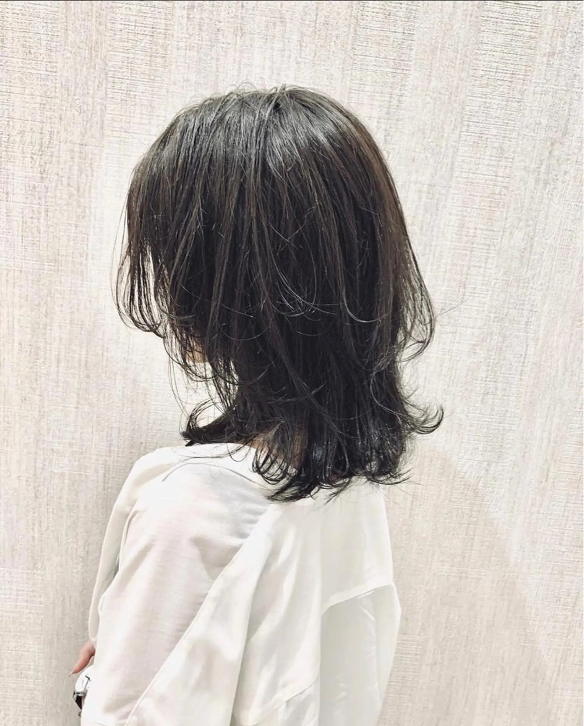 セミロング カット 店長✨レイヤー✖️ 髪質改善✖️韓国ヘアのヘアスタイル