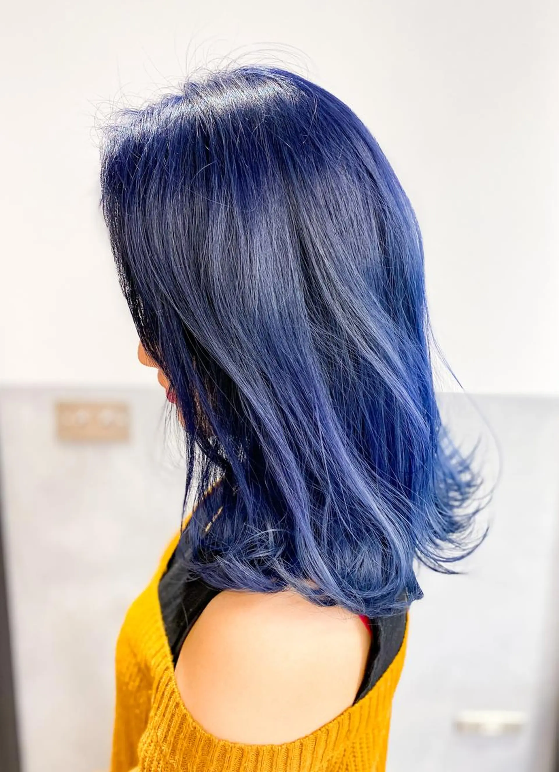 ミディアム ヘアカラー 常山 篤志のヘアスタイル