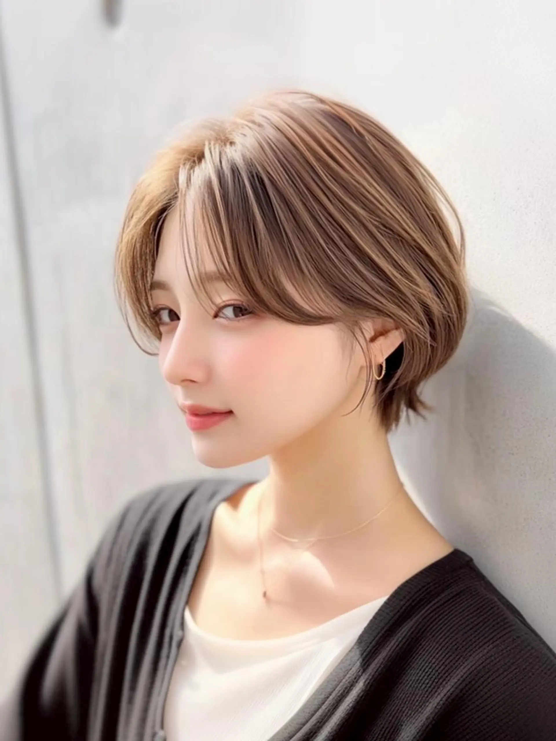 ショート 井上 未悠のヘアスタイル