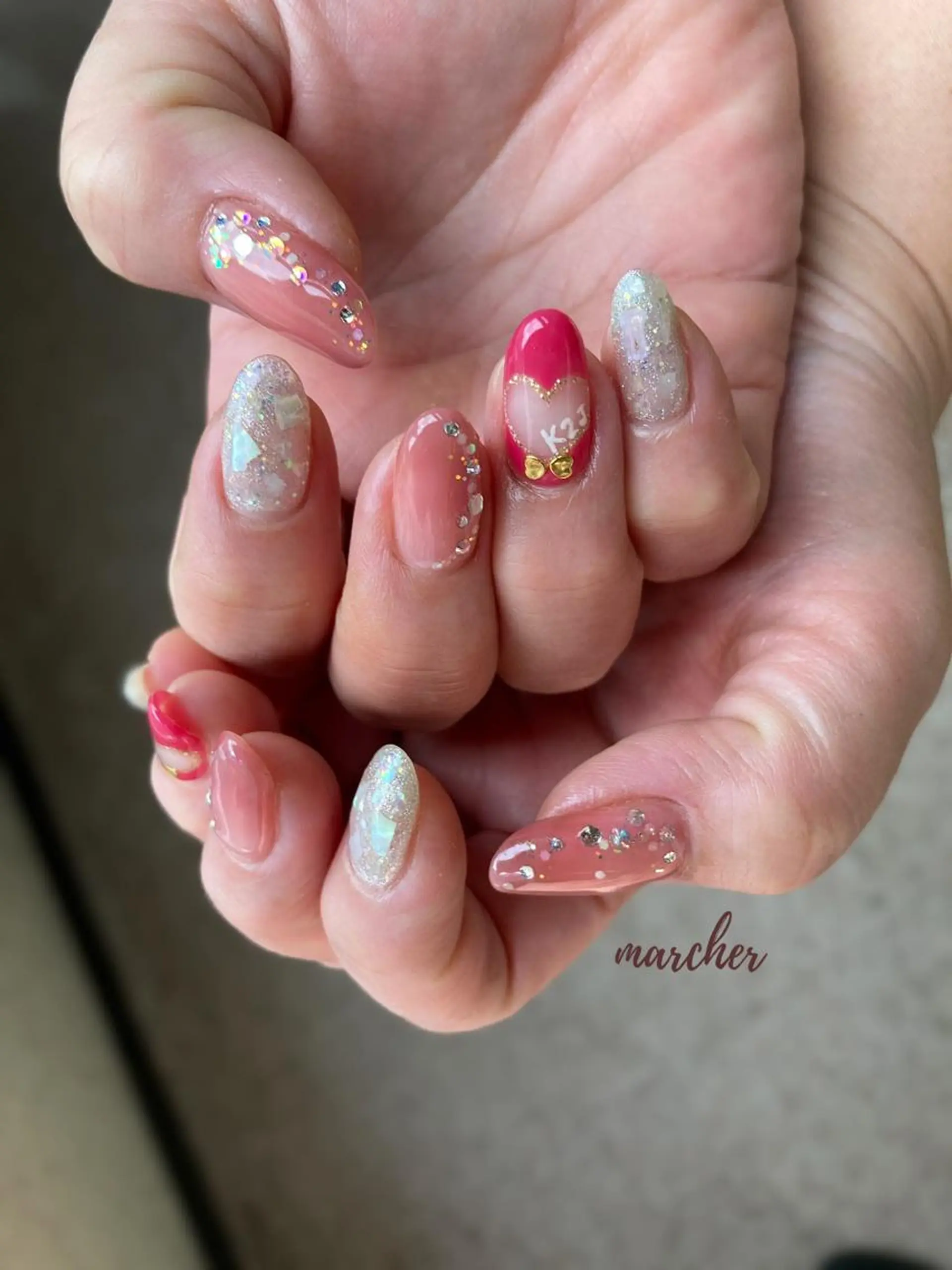 ネイル Nailbeauty marcherのネイルデザイン