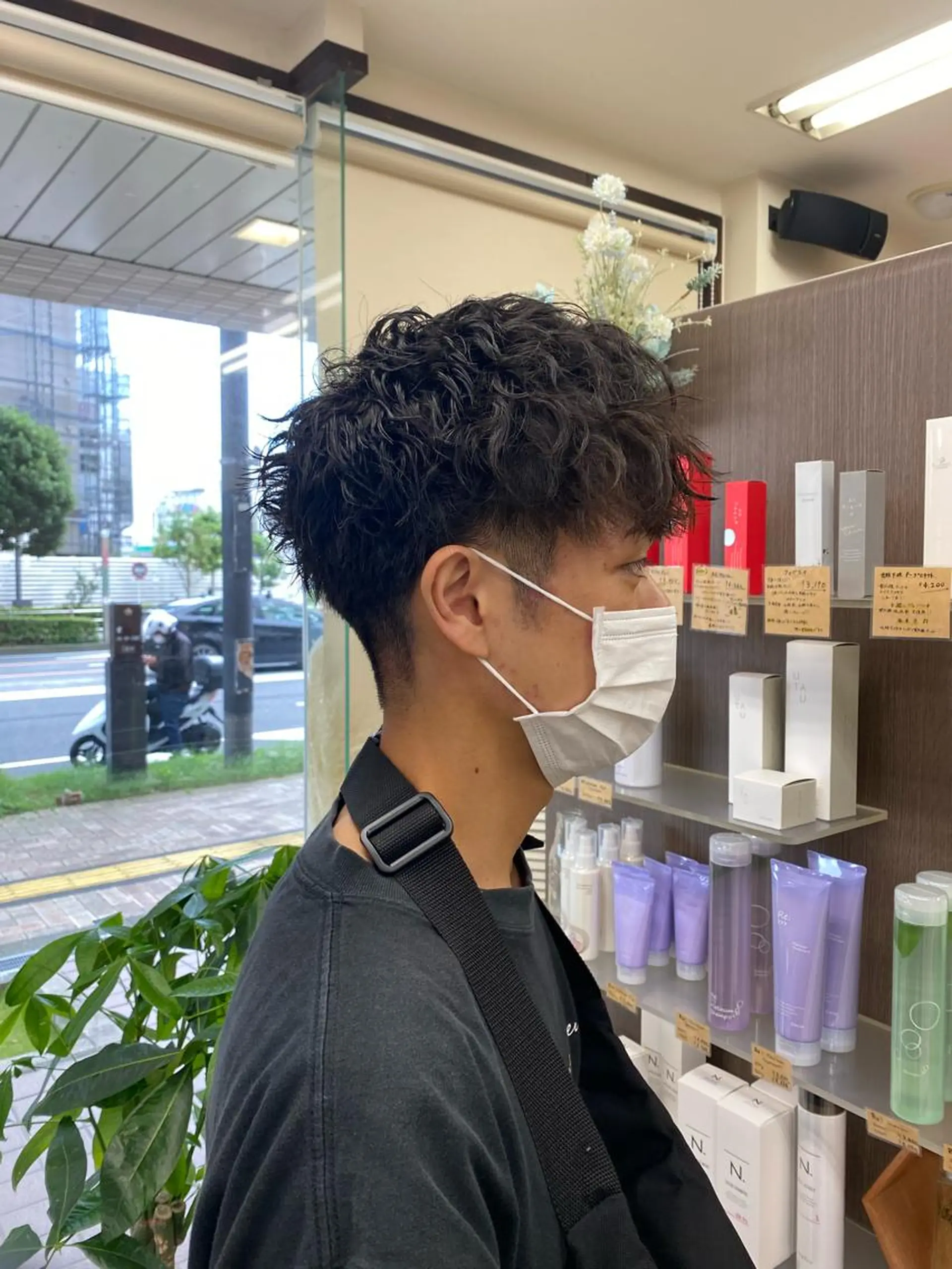 ショート パーマ メンズ カット パーマ メンズパーマの達人 / タカシマダイスケのヘアスタイル