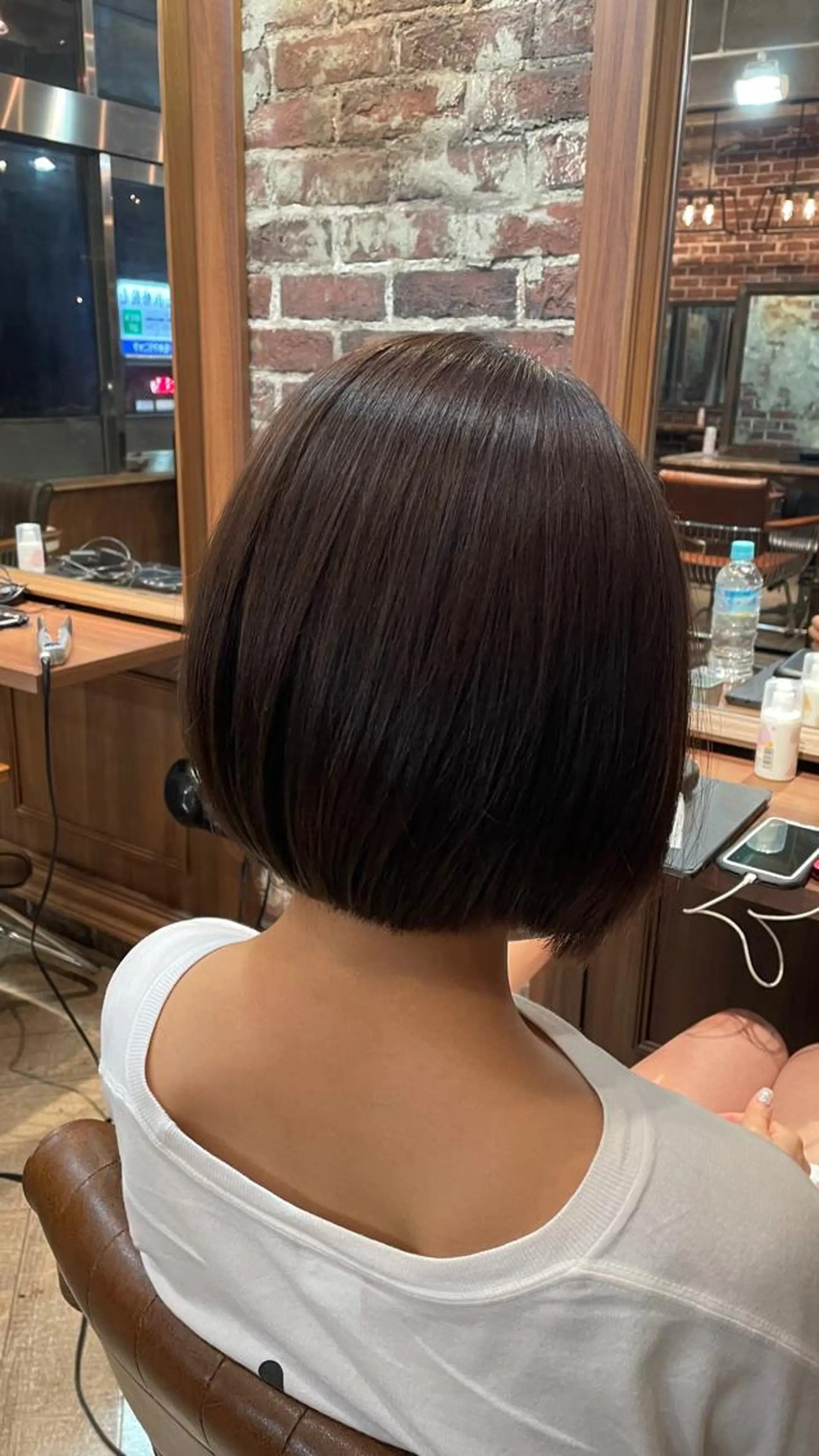 ショート カラー 藤木 雅俊のヘアスタイル