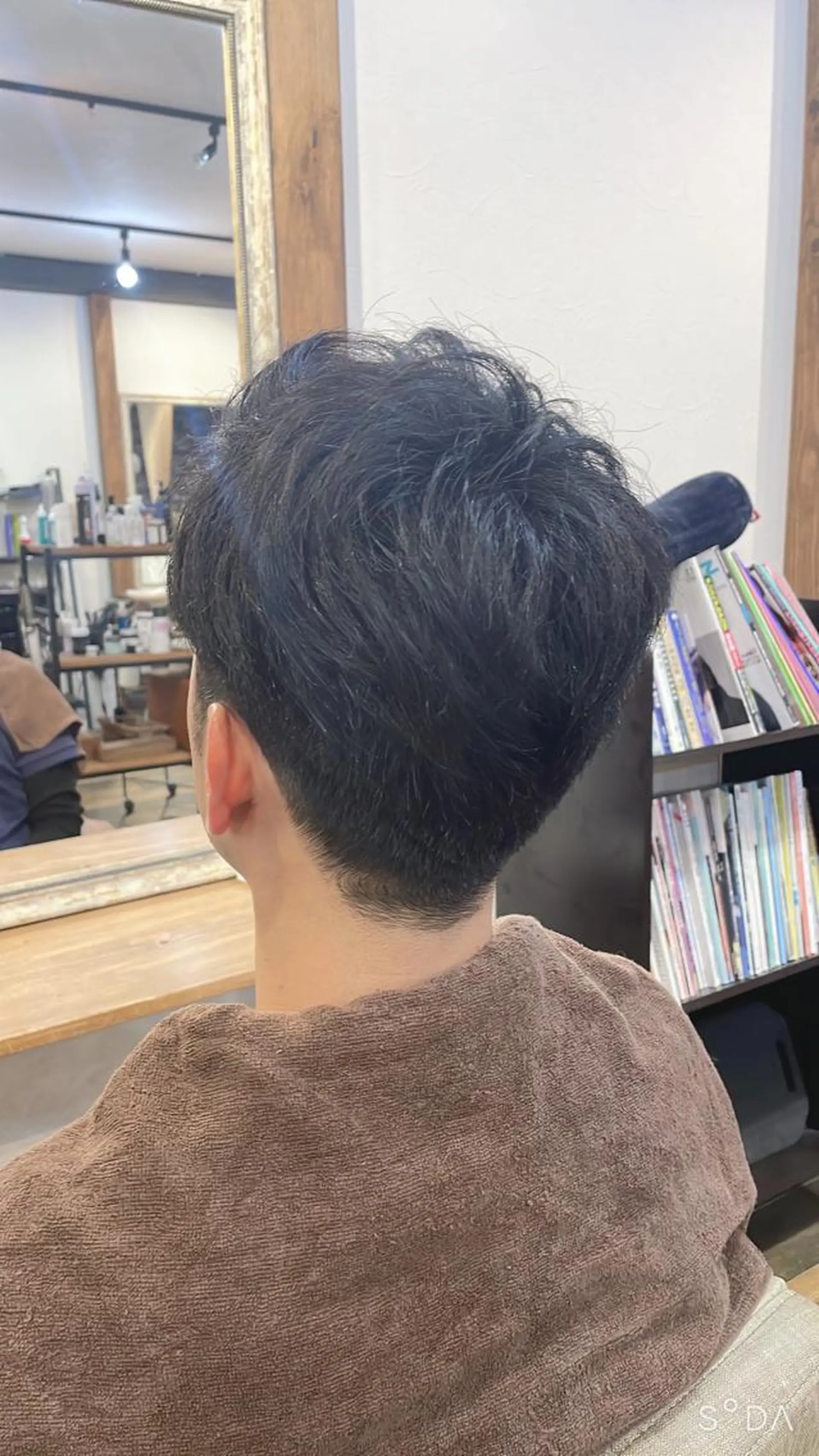 メンズ ひばりヶ丘美容室 カット石井里佳のヘアスタイル