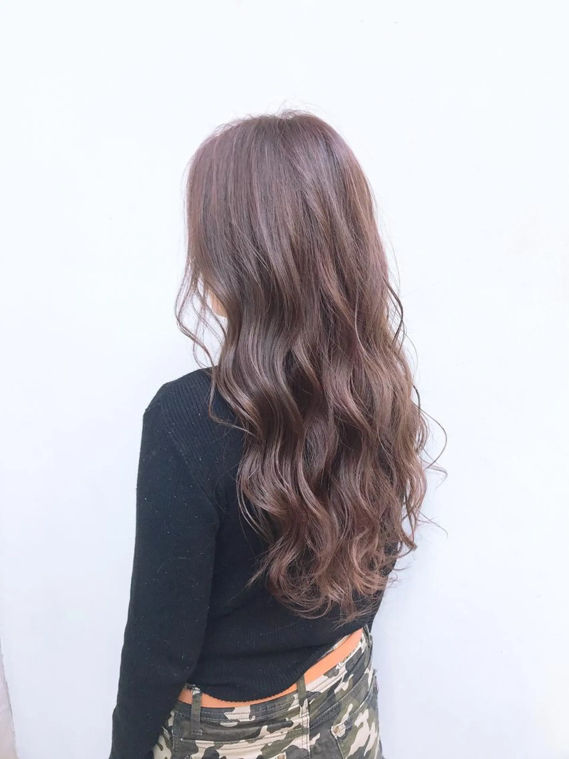 ロング カット ヘアカラー トリートメント 高橋 一矢のヘアスタイル