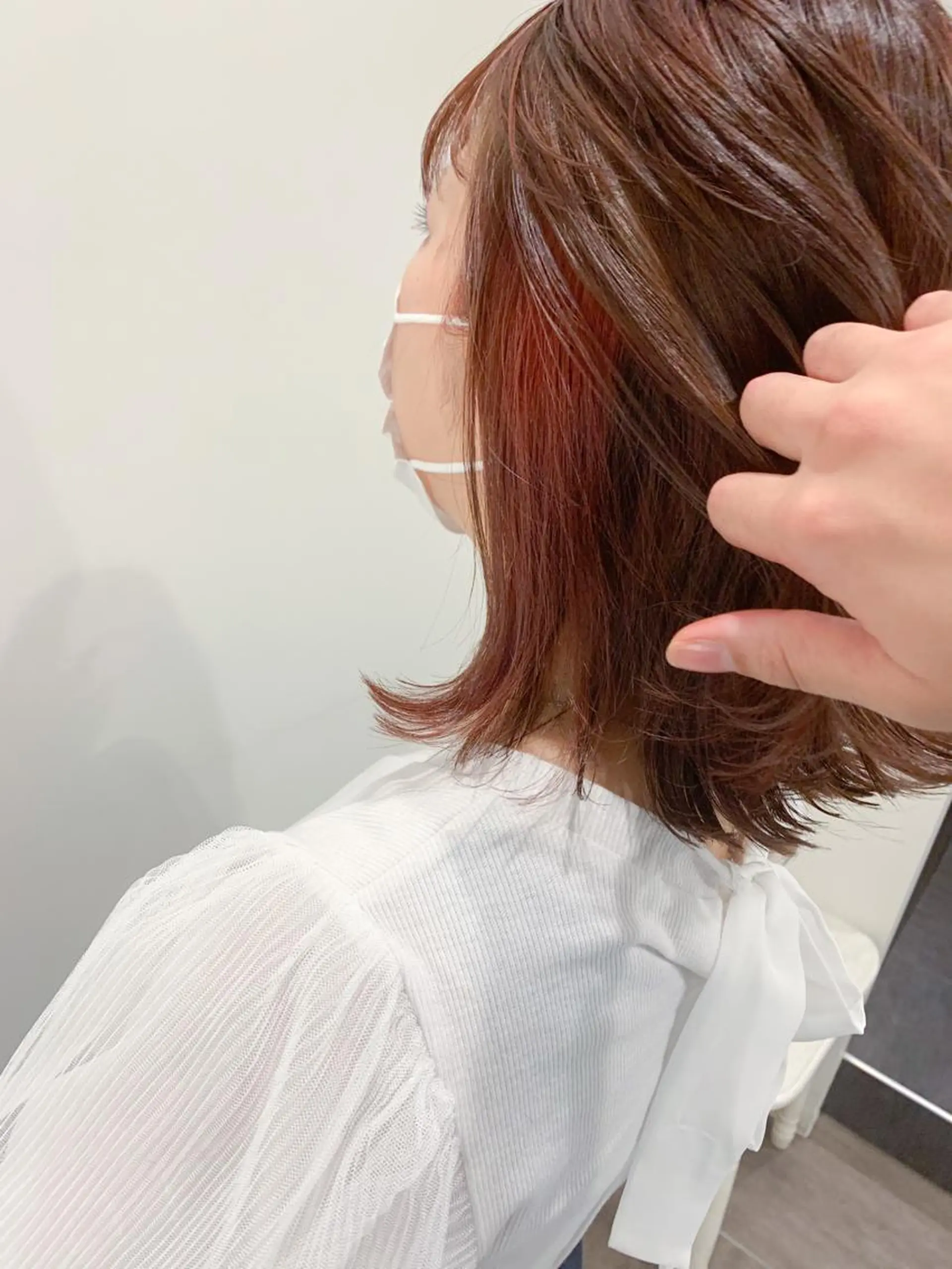 ミディアム 新宿/ 田口雄大のヘアスタイル