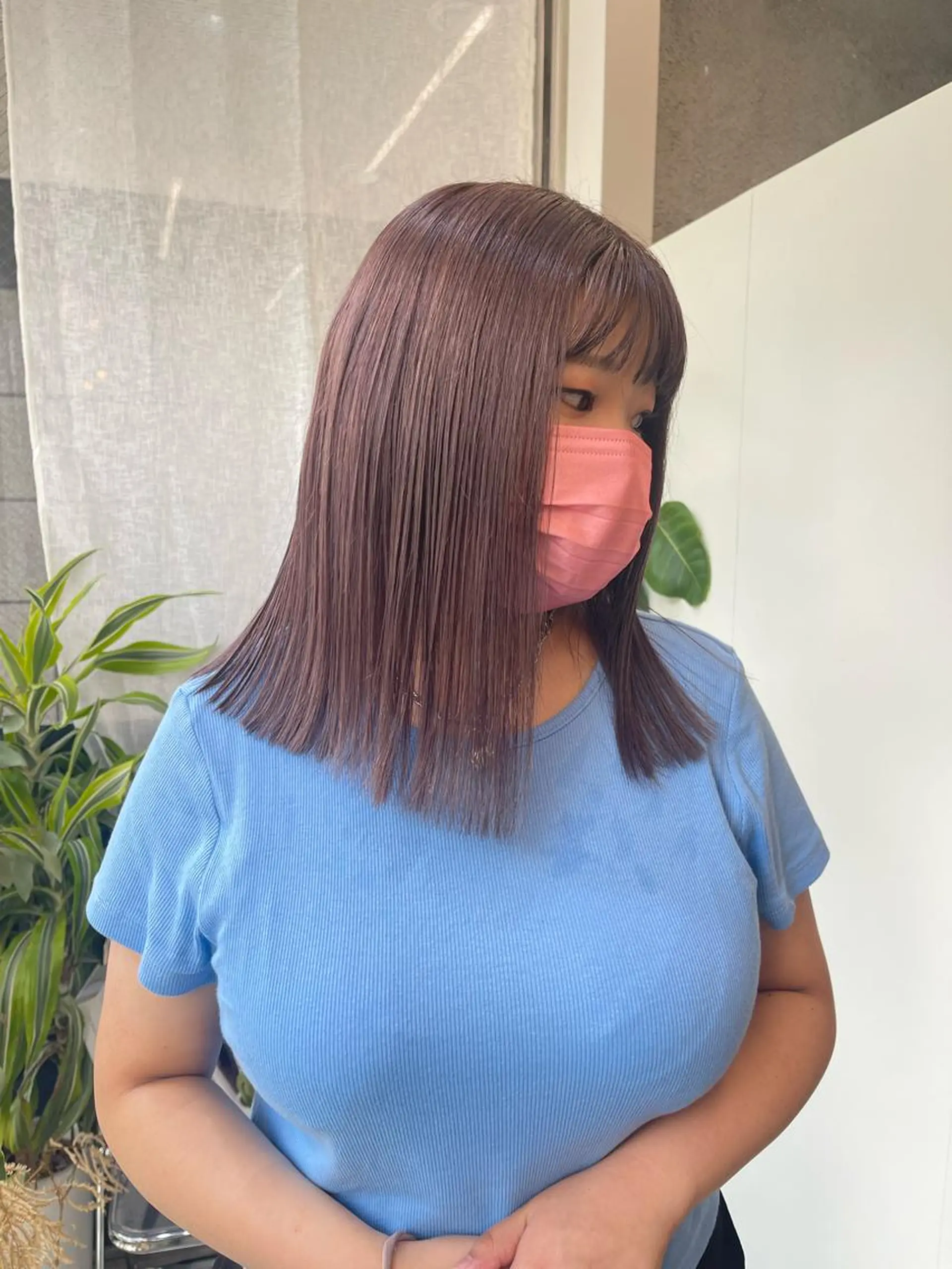 ミディアム 早瀬裕之 パーマのヘアスタイル