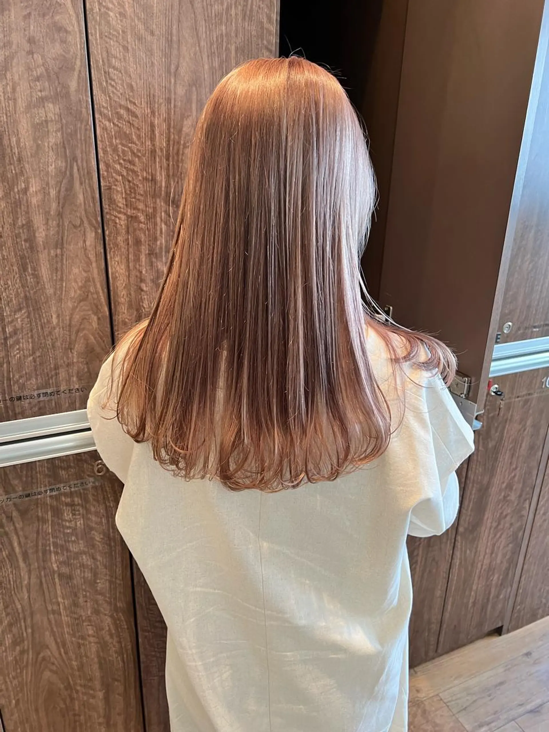 カラー ベージュカラー ピンクカラー ピンクベージュ ヘアカラー トリートメント Topstylist HARUのヘアスタイル