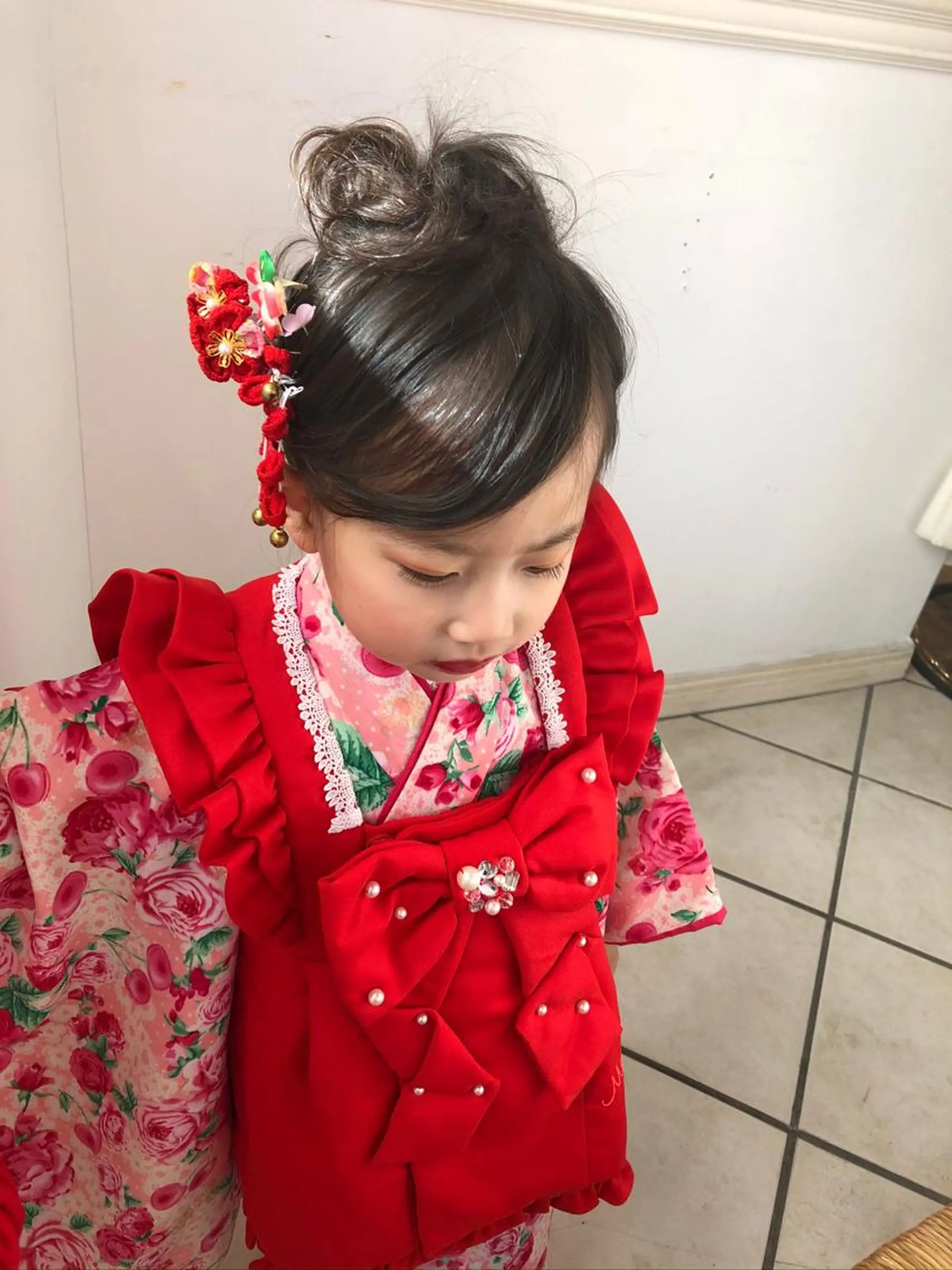 ヘアアレンジ ヘアセット着付け目黒 駅すぐ　松永香代子のヘアスタイル