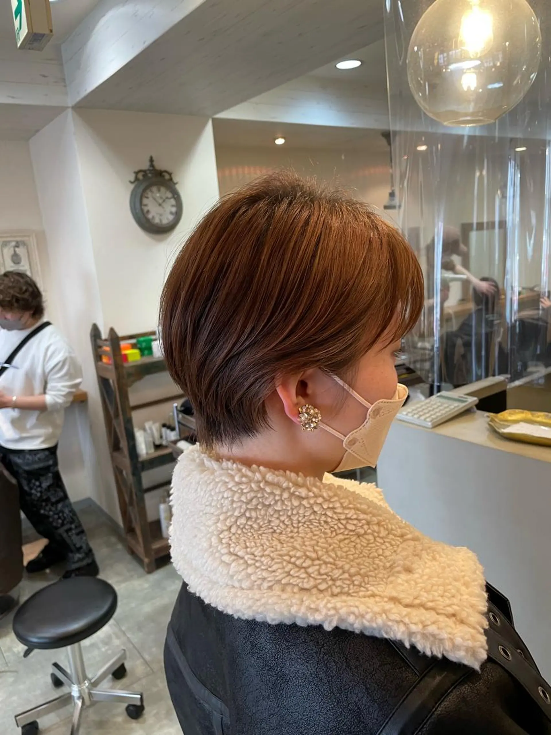 ショート カラー カット ヘアカラー トリートメント 福田 ジュンキのヘアスタイル