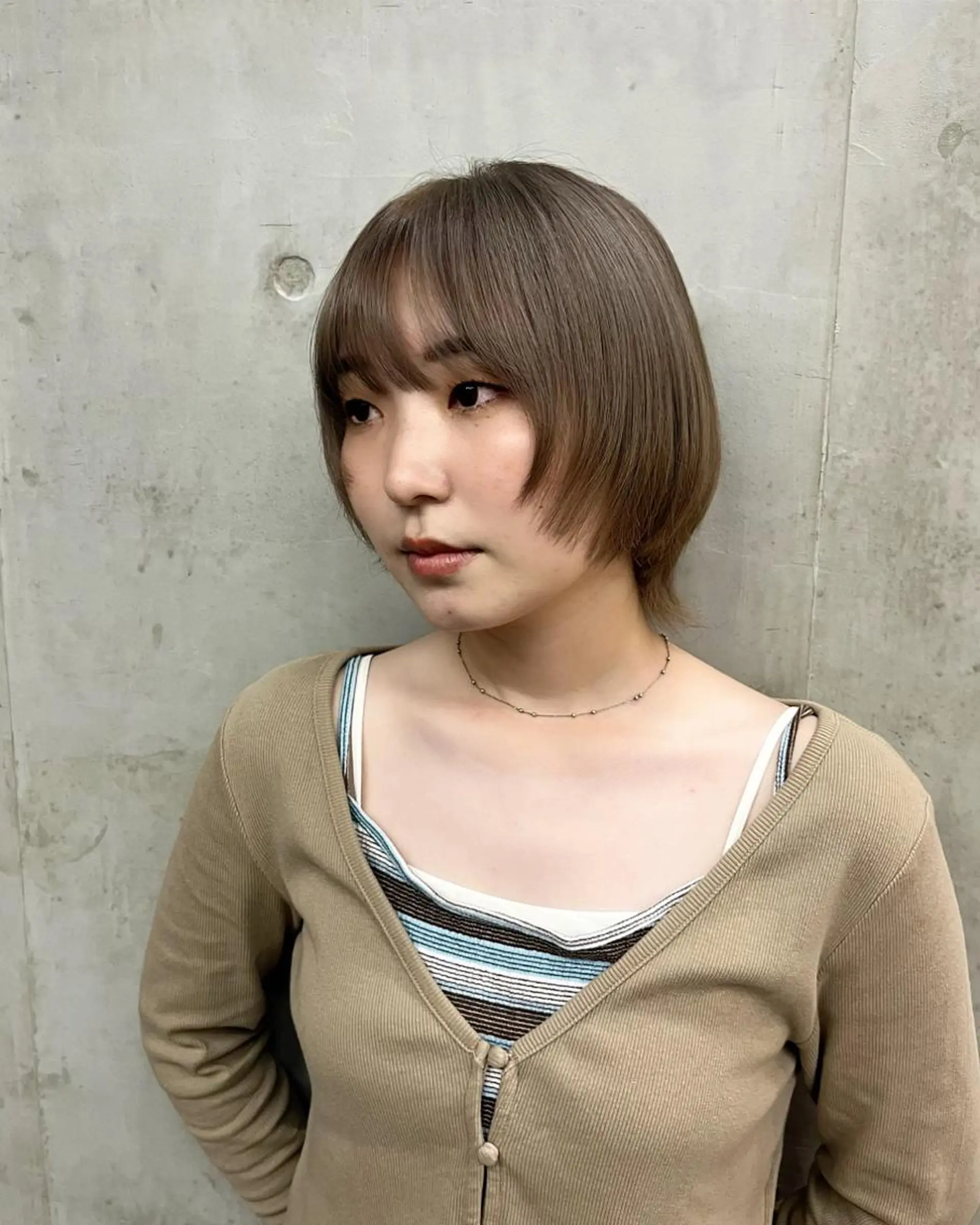 ショート ヘアカラー 🤎𝐌𝐚𝐨⌇ お悩み解決美容師🤎のヘアスタイル
