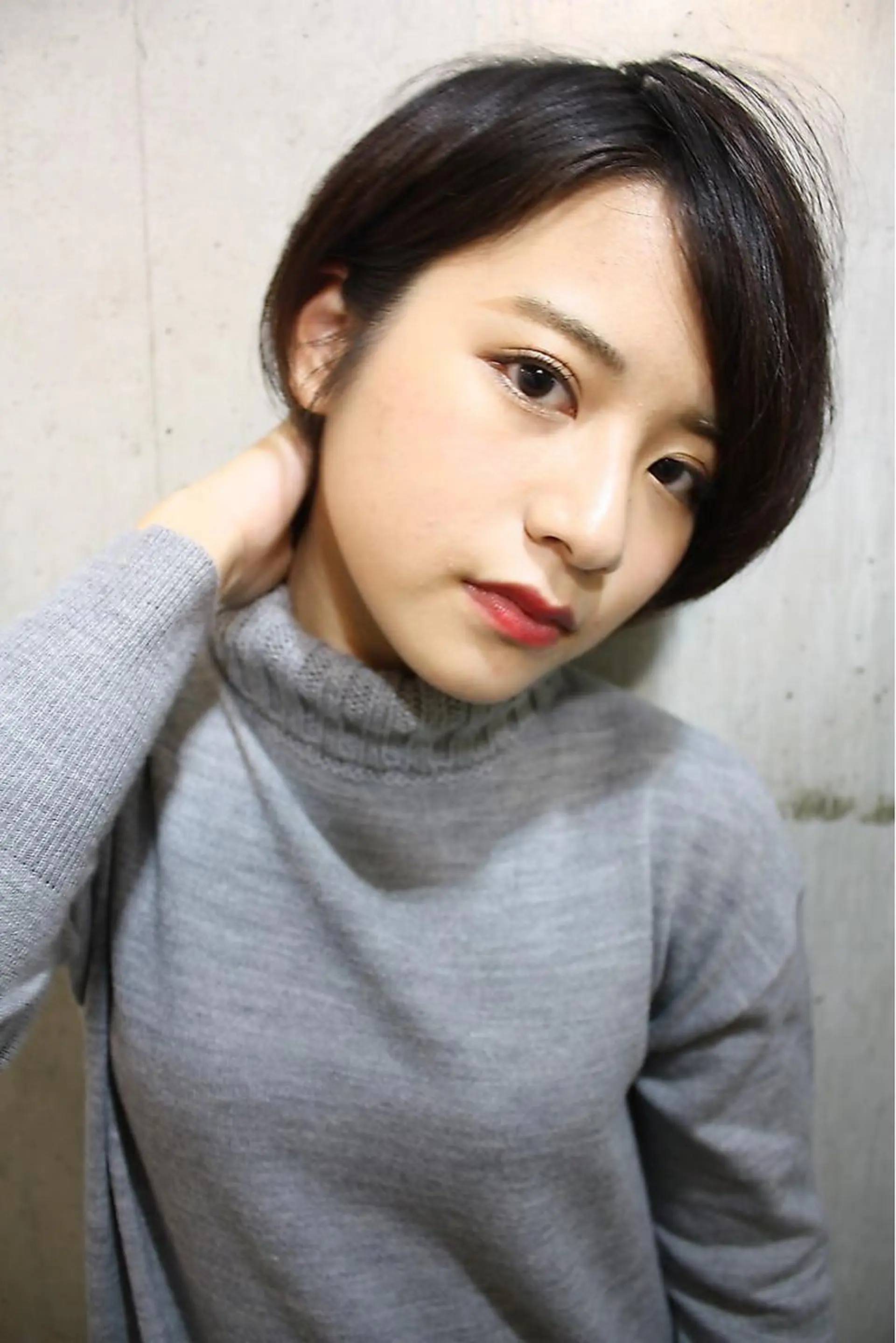 ショート カラー イルミナカラー くせ毛 髪質改善 縮毛矯正 トリートメント tuuli トゥーリのヘアスタイル