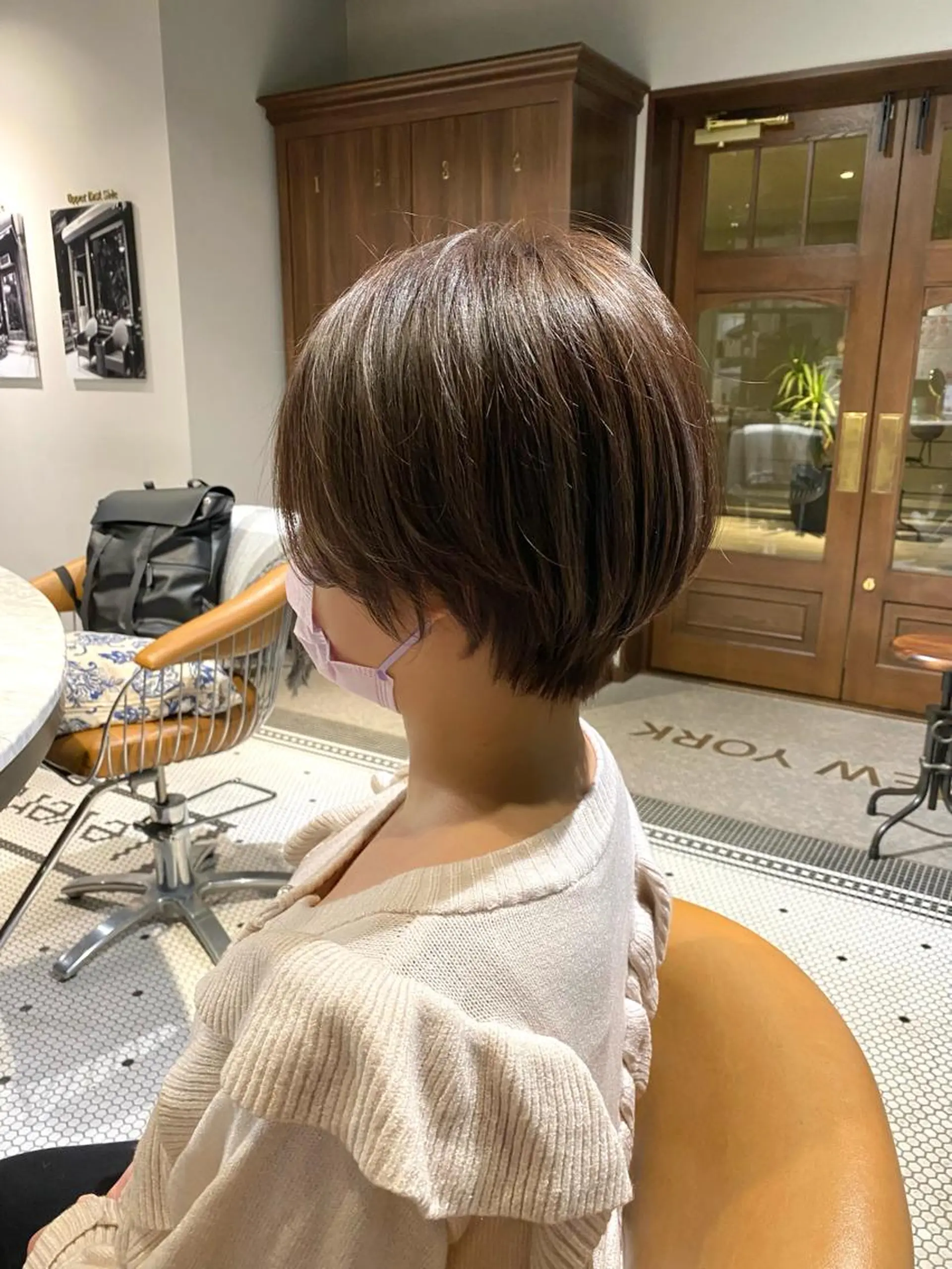 ショート カラー 小滝 楓のヘアスタイル