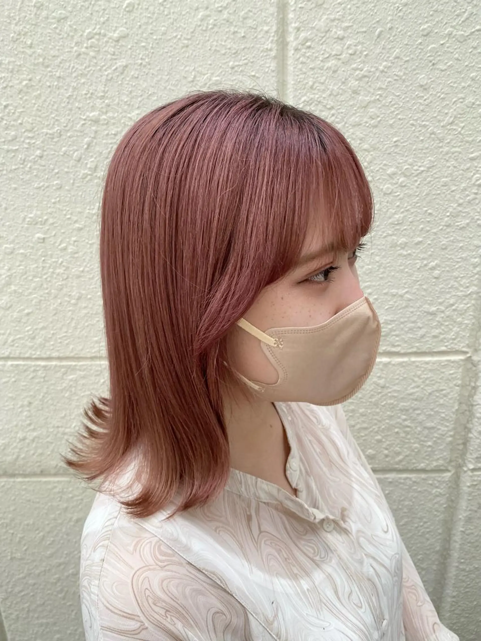 ミディアム カラー ヘアカラー sayumi 🍒のヘアスタイル