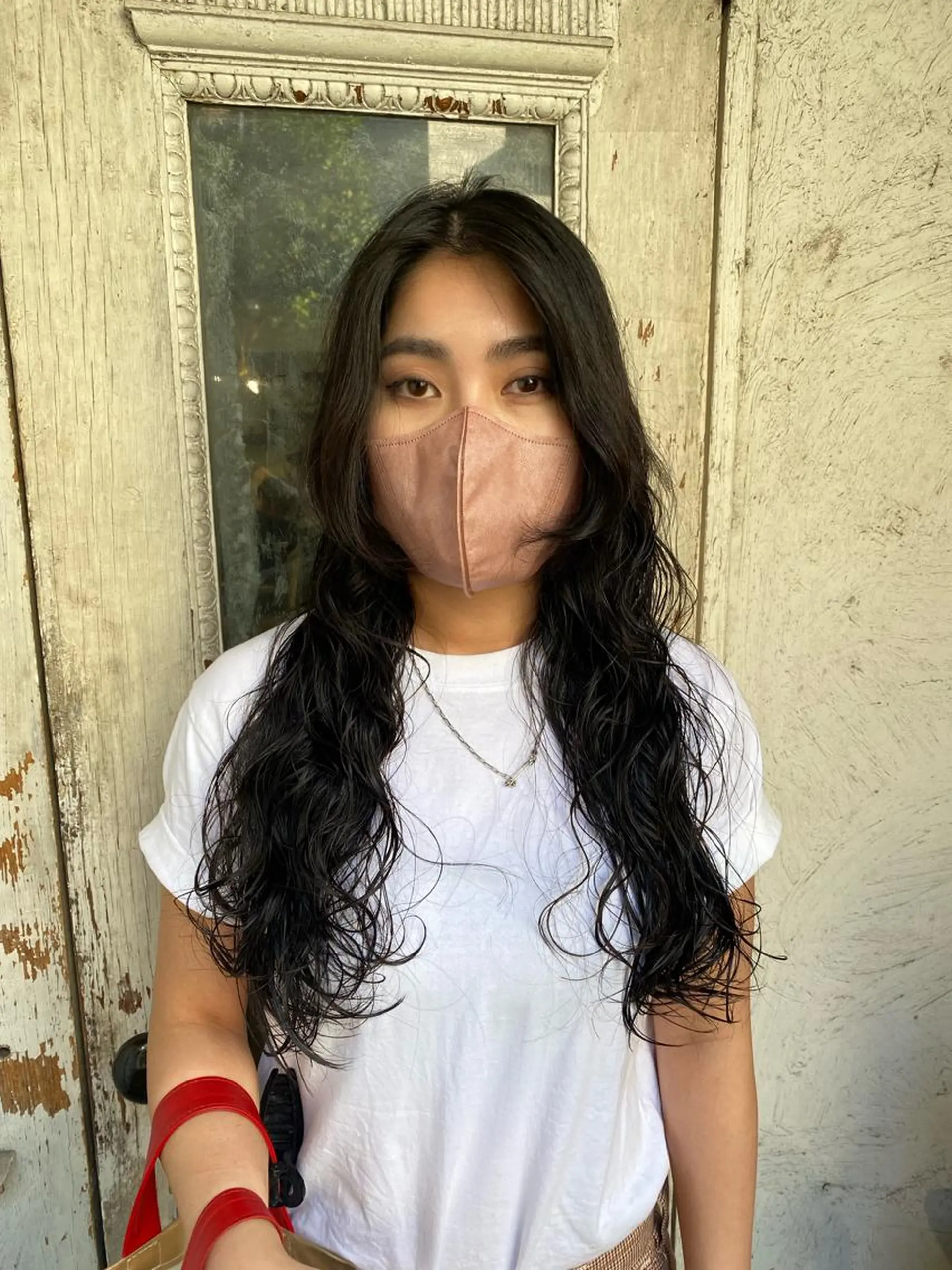 ロング パーマ お任せヘア☘️☘️ 及川渚のヘアスタイル