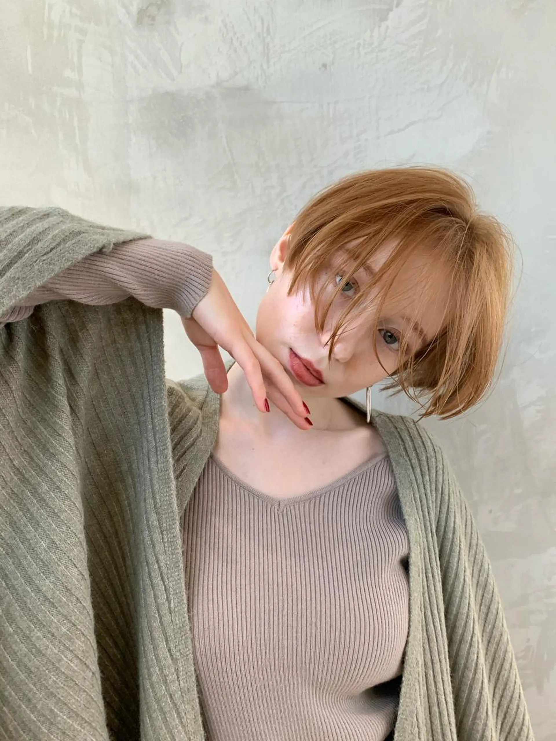 ショート カラー カット ヘアカラー トリートメント 🉐レイヤー/塩見 弘樹🉐渋谷のヘアスタイル