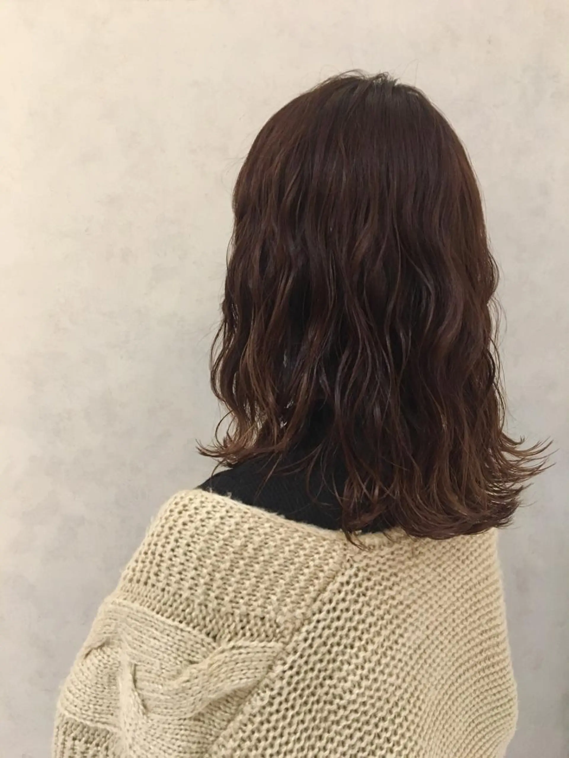 ミディアム カラー ︎︎🧸 ユリ ︎︎🧸のヘアスタイル