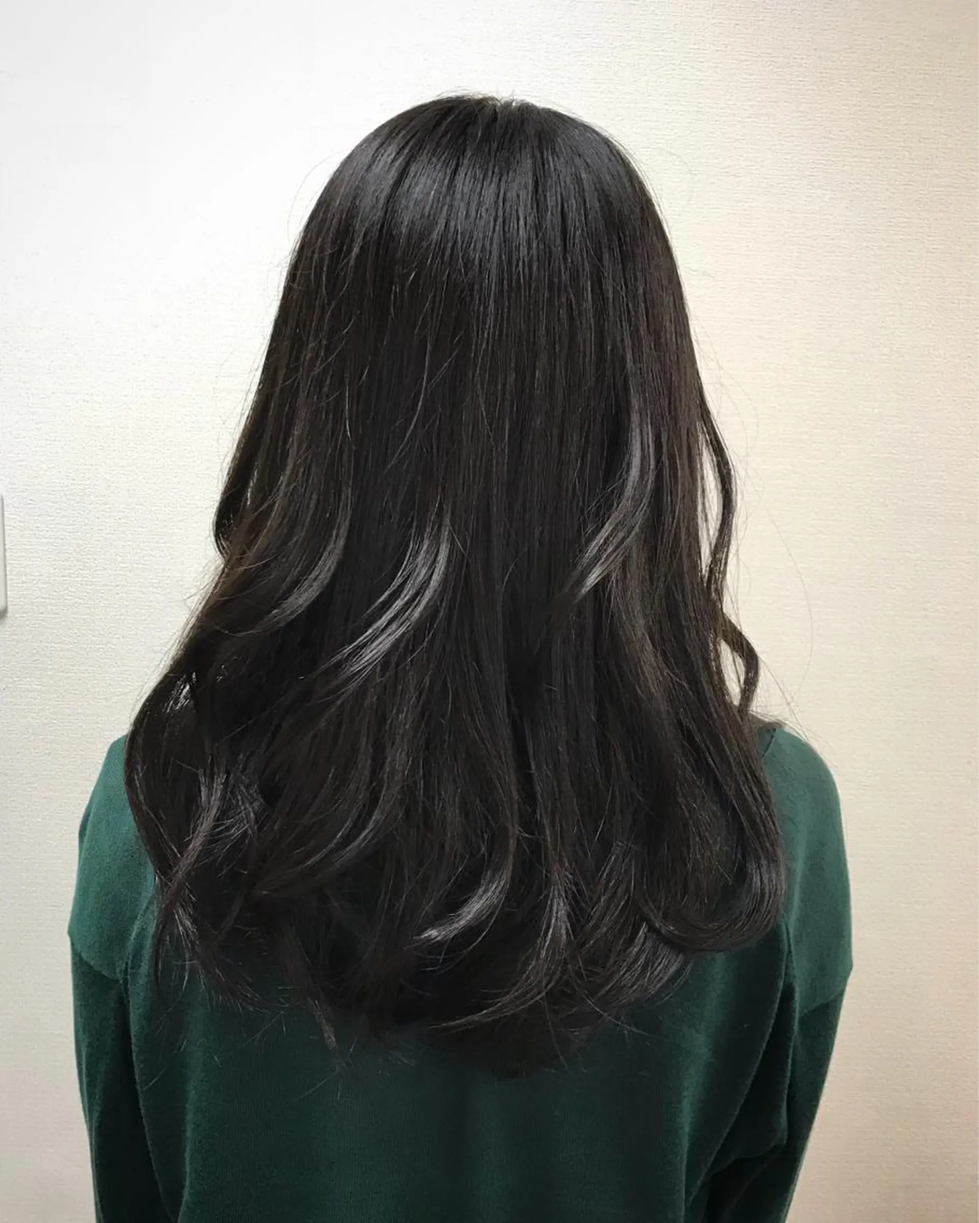ロング カラー カット ヘアカラー トリートメント 吉森 満俊のヘアスタイル