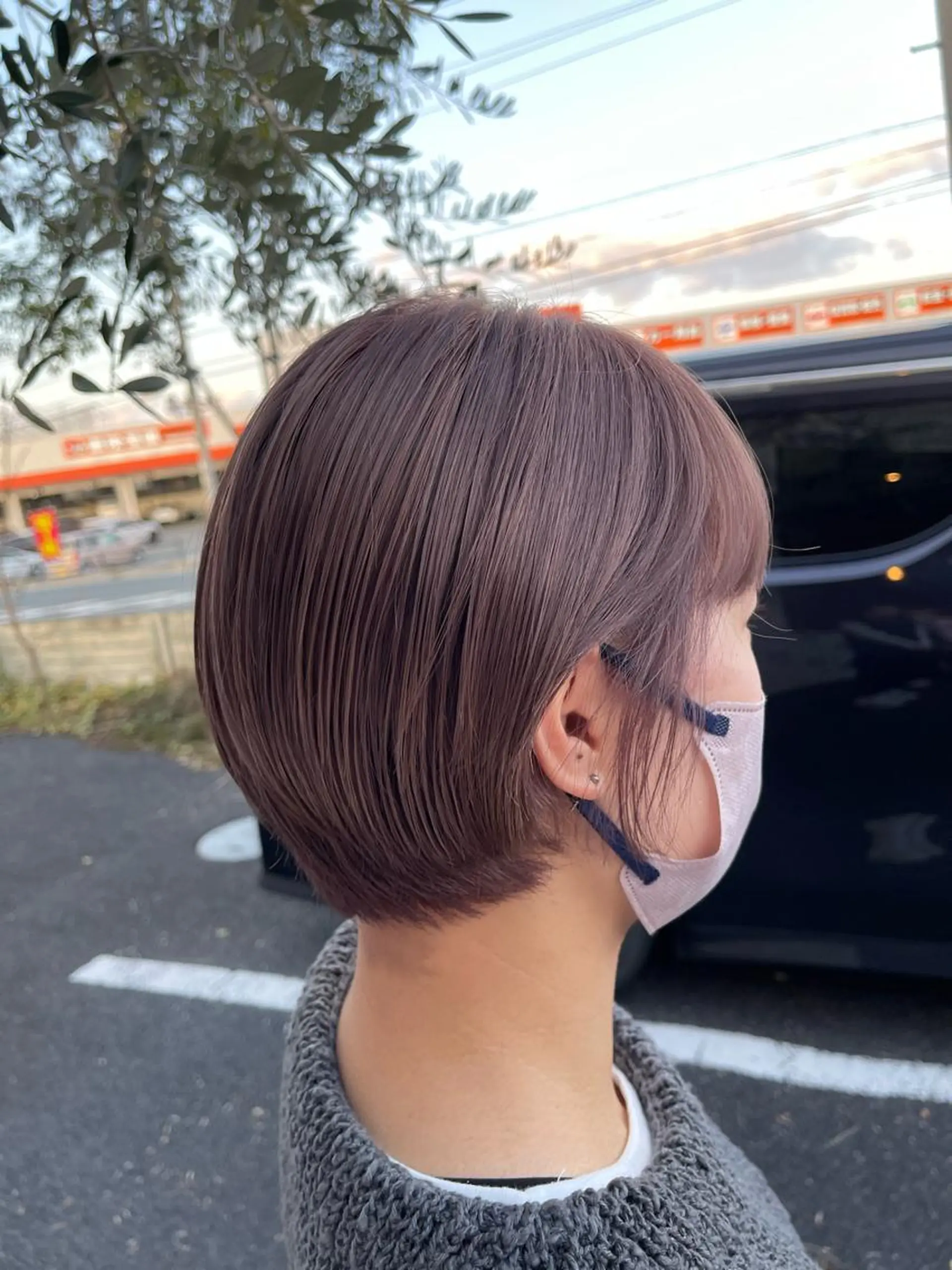 ショート 梶原 真帆のヘアスタイル