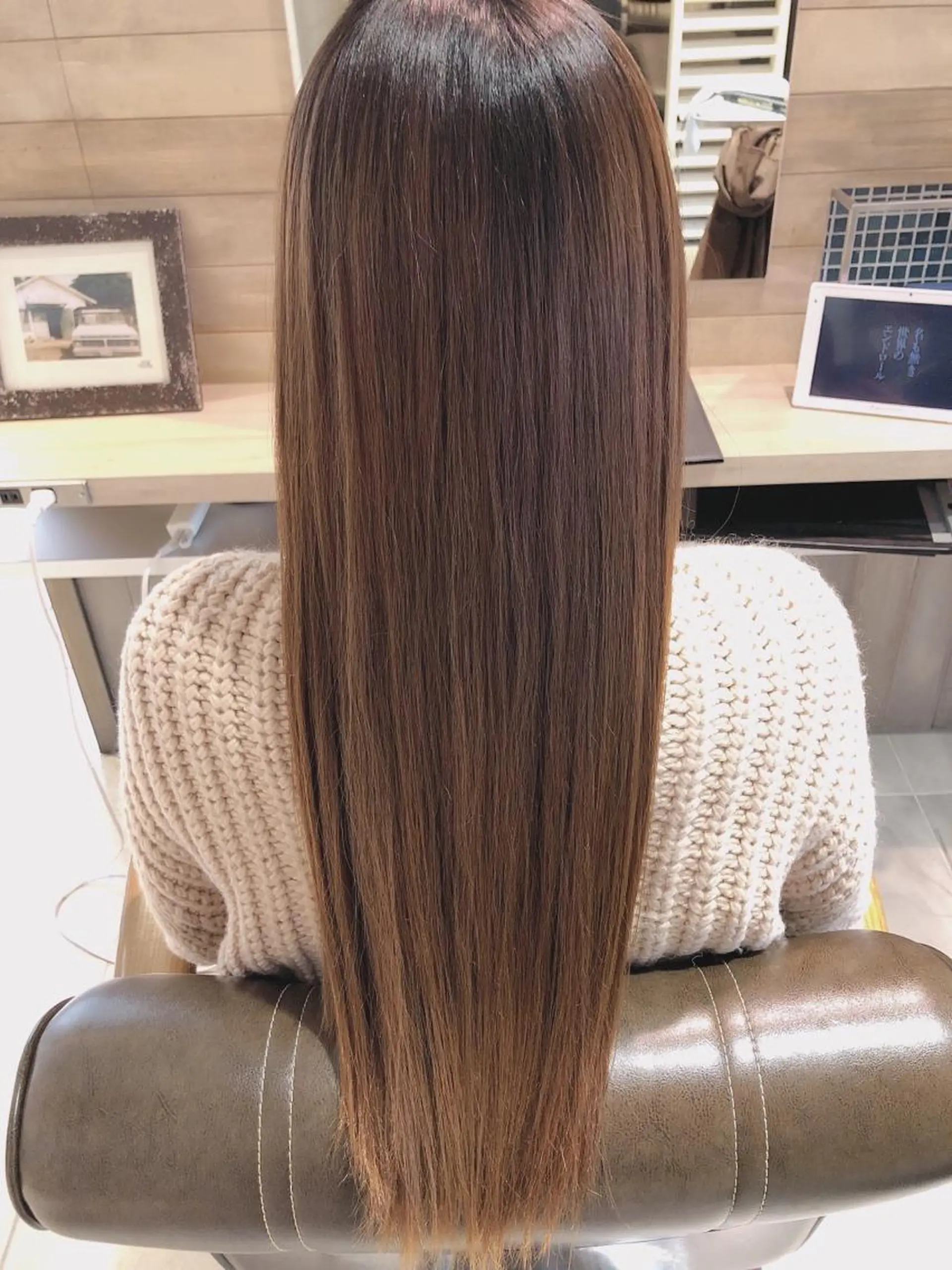 ロング 髪質改善 トリートメント 酸熱トリートメント 川口髪質改善ウルトワ 🌈毛島健樹🌈のヘアスタイル