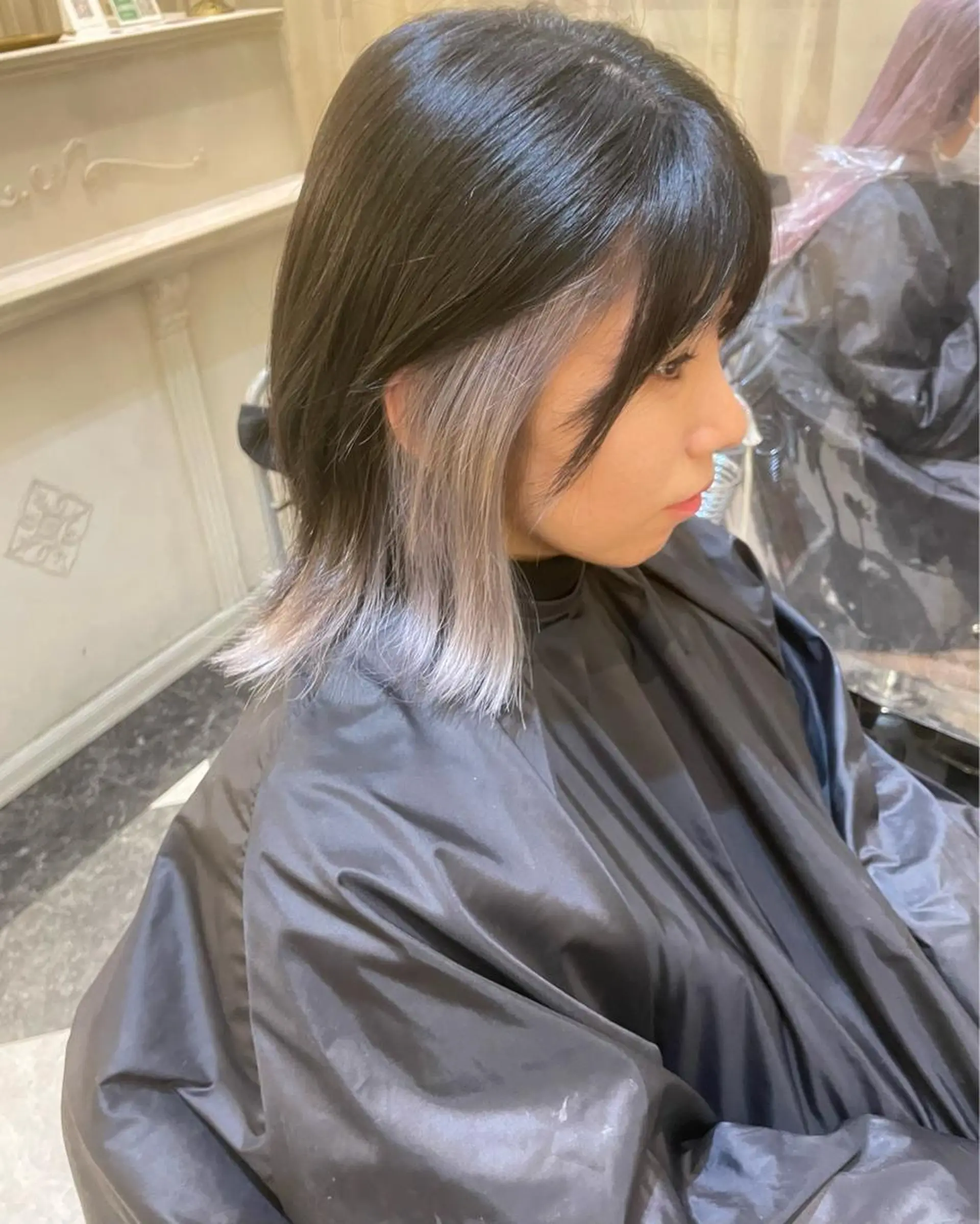 ミディアム カラー Blanche by artina川崎店所属・ゆう🫧 透明感/ハイトーンのヘアスタイル