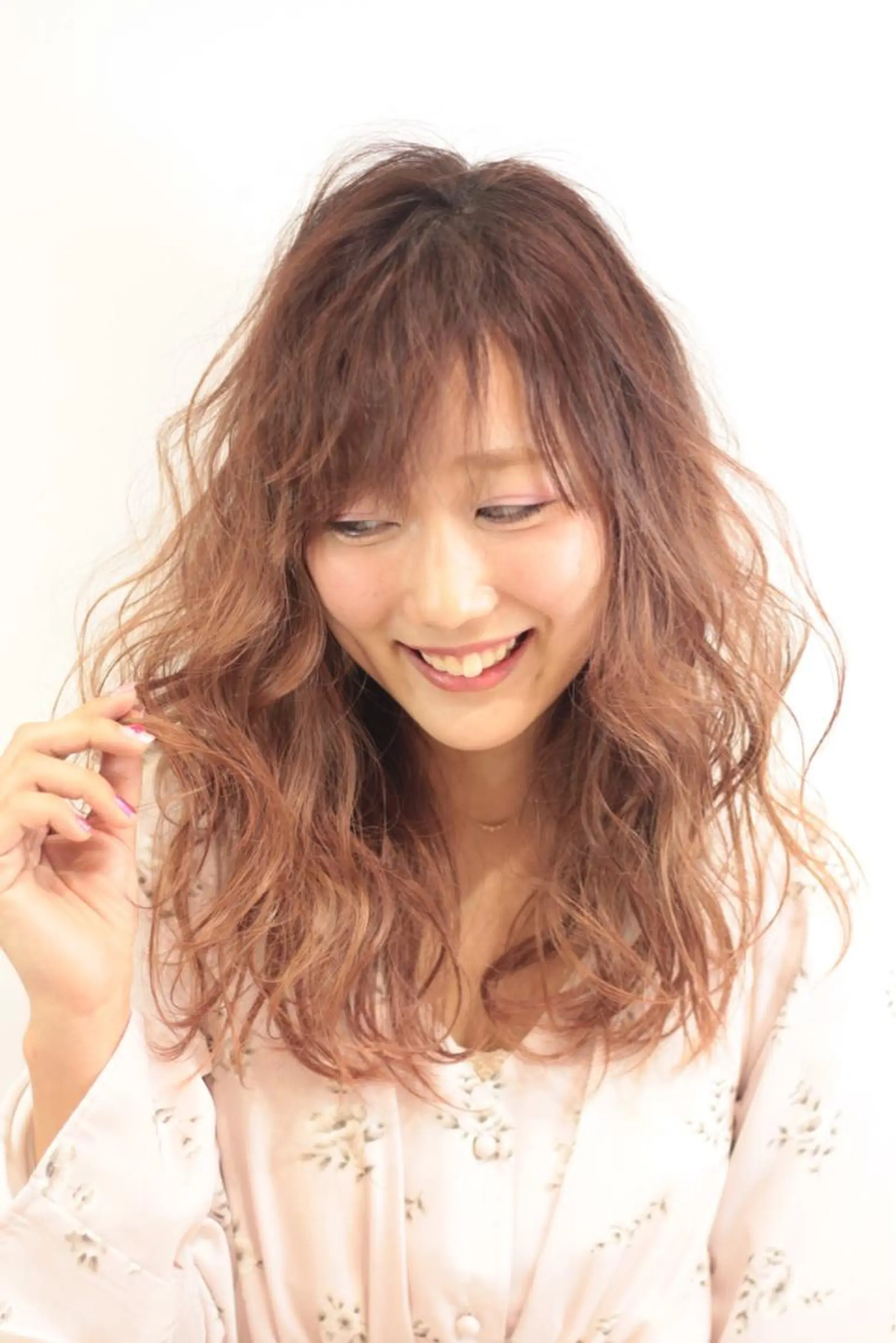 セミロング 店長 小池アキトのヘアスタイル