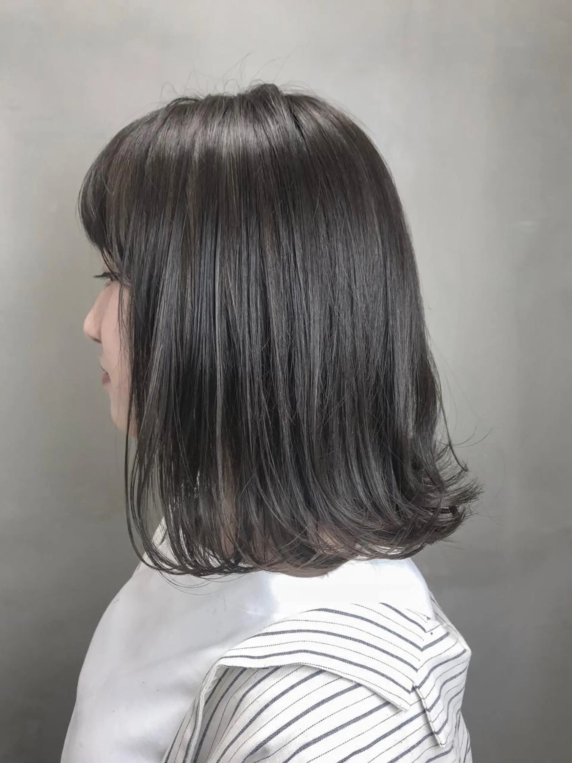 ショート カラー アッシュ シルバー シルバーアッシュ 【透明感、艶髪】西村 有司のヘアスタイル