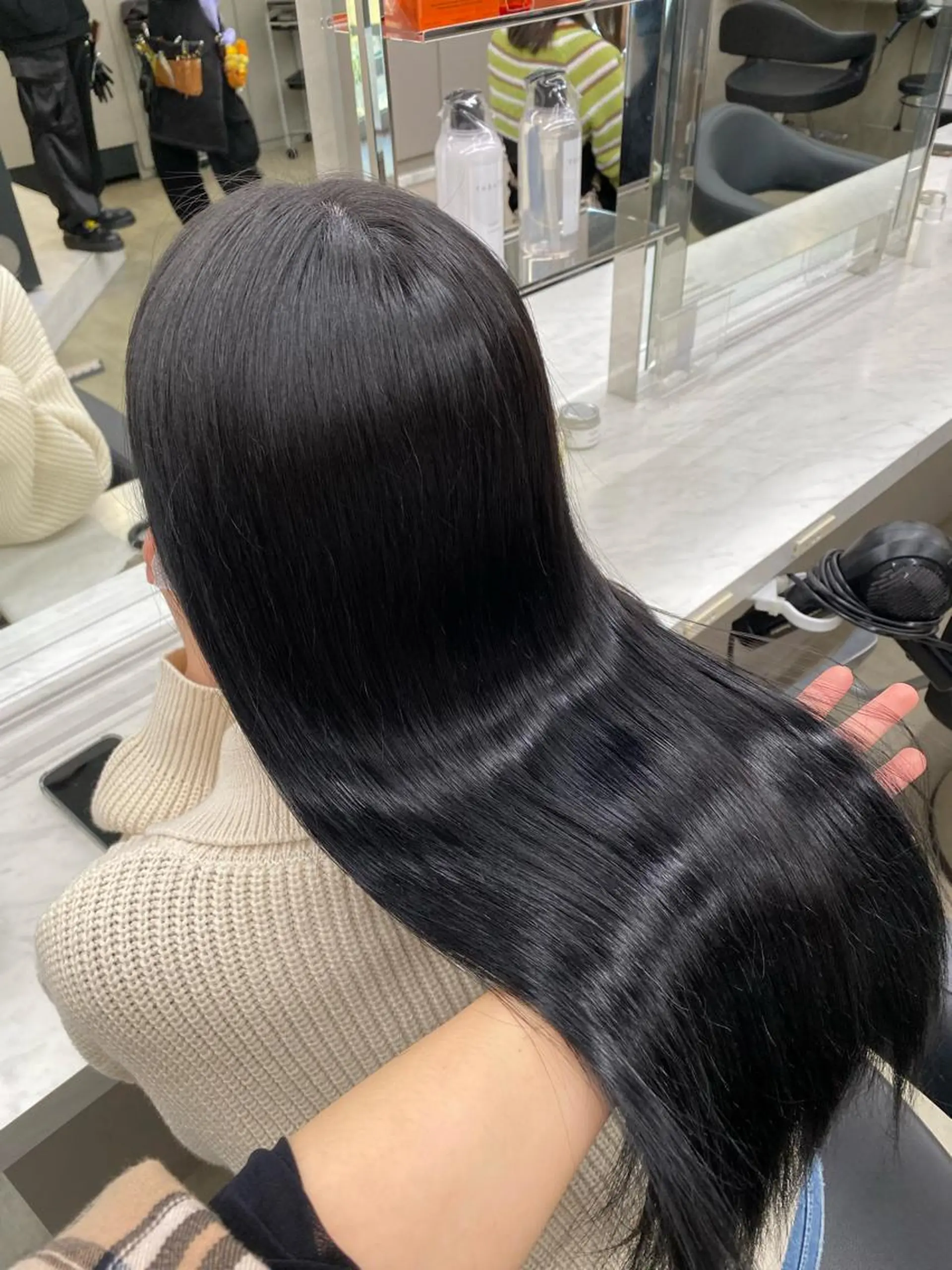ロング カラー ヘアアレンジ キッズ ロング TRU Shino🦋のマツエク・マツパデザイン