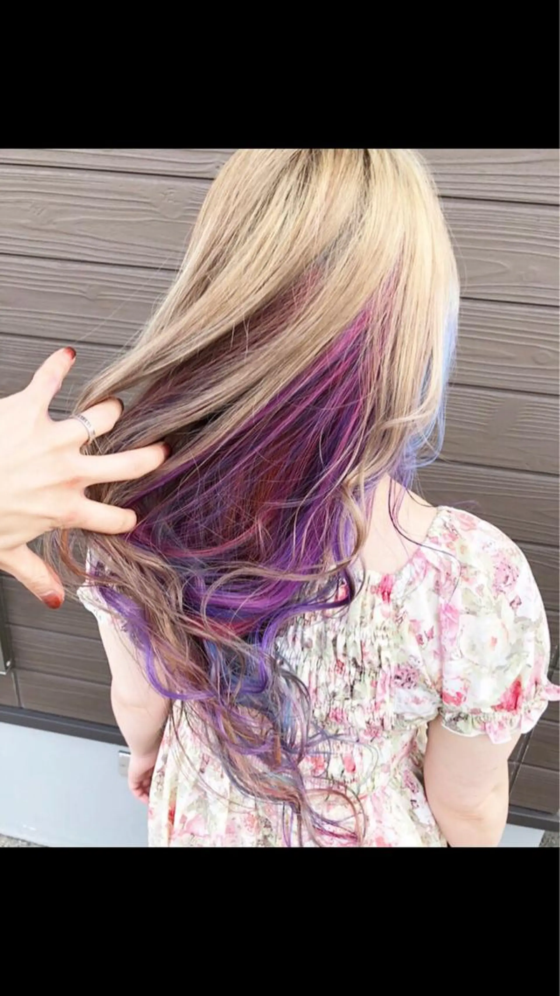 ロング カラー インナーカラー レイヤーカット/髪質 改善/矯正🤍吉田のヘアスタイル