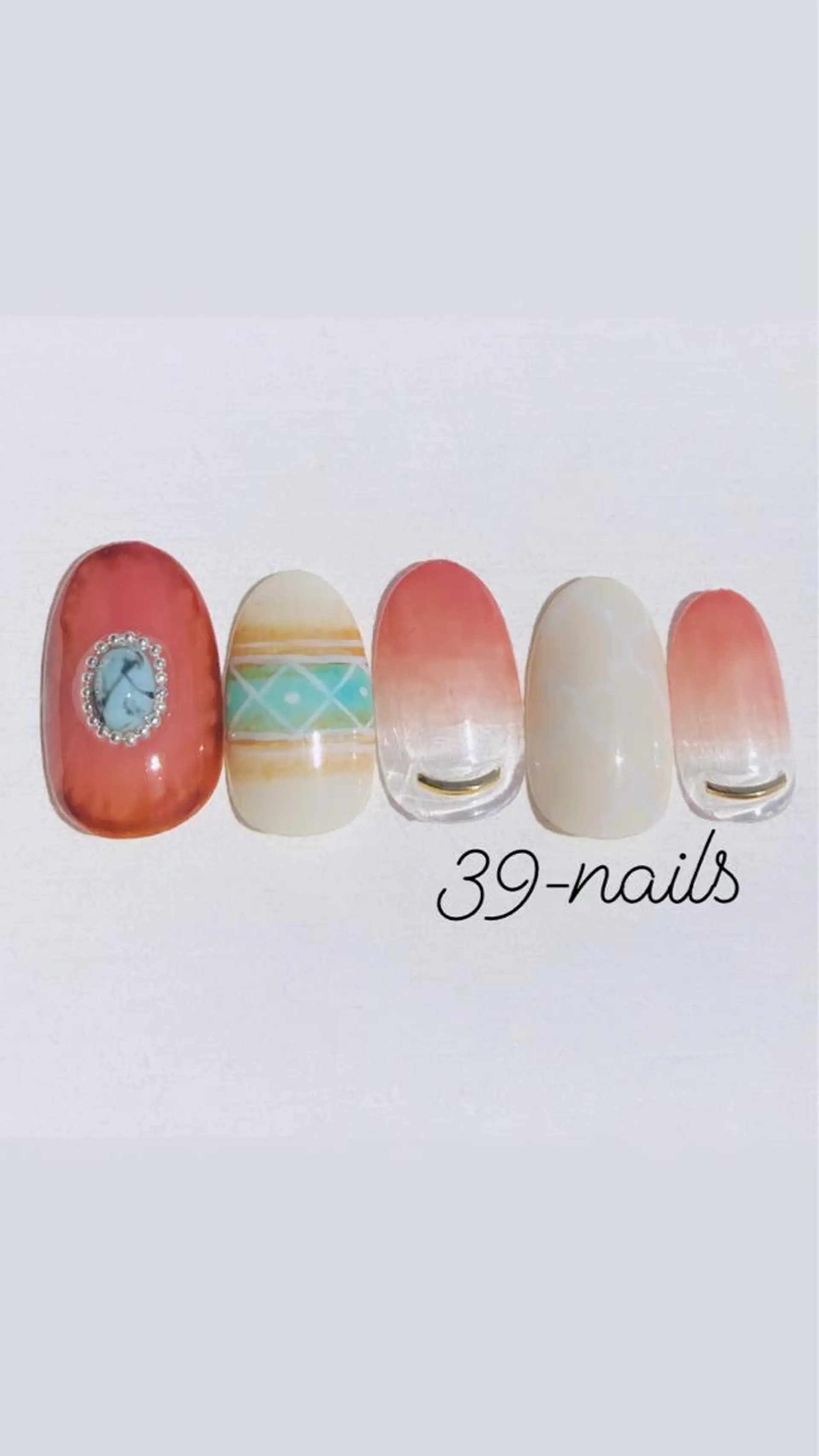 ネイル 39-nails EharaMikuのネイルデザイン