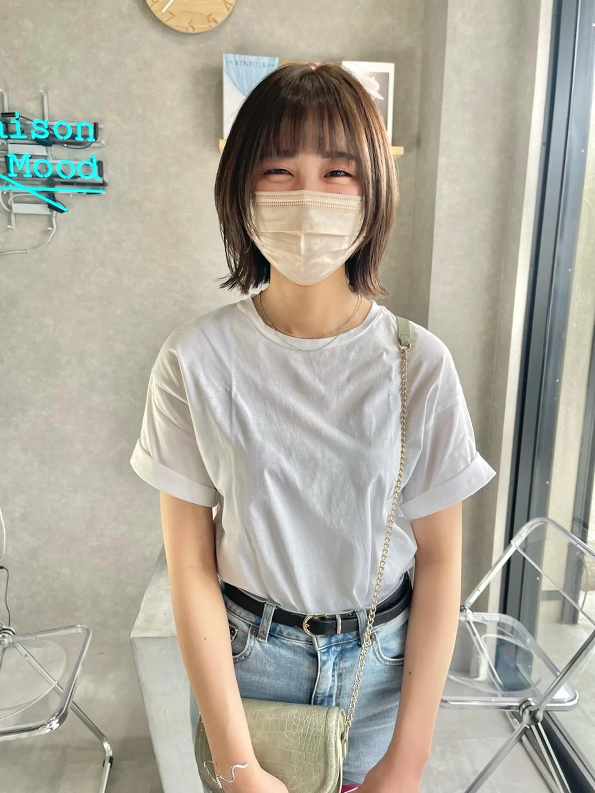 ショート カラー 一ノ瀬 暁のヘアスタイル