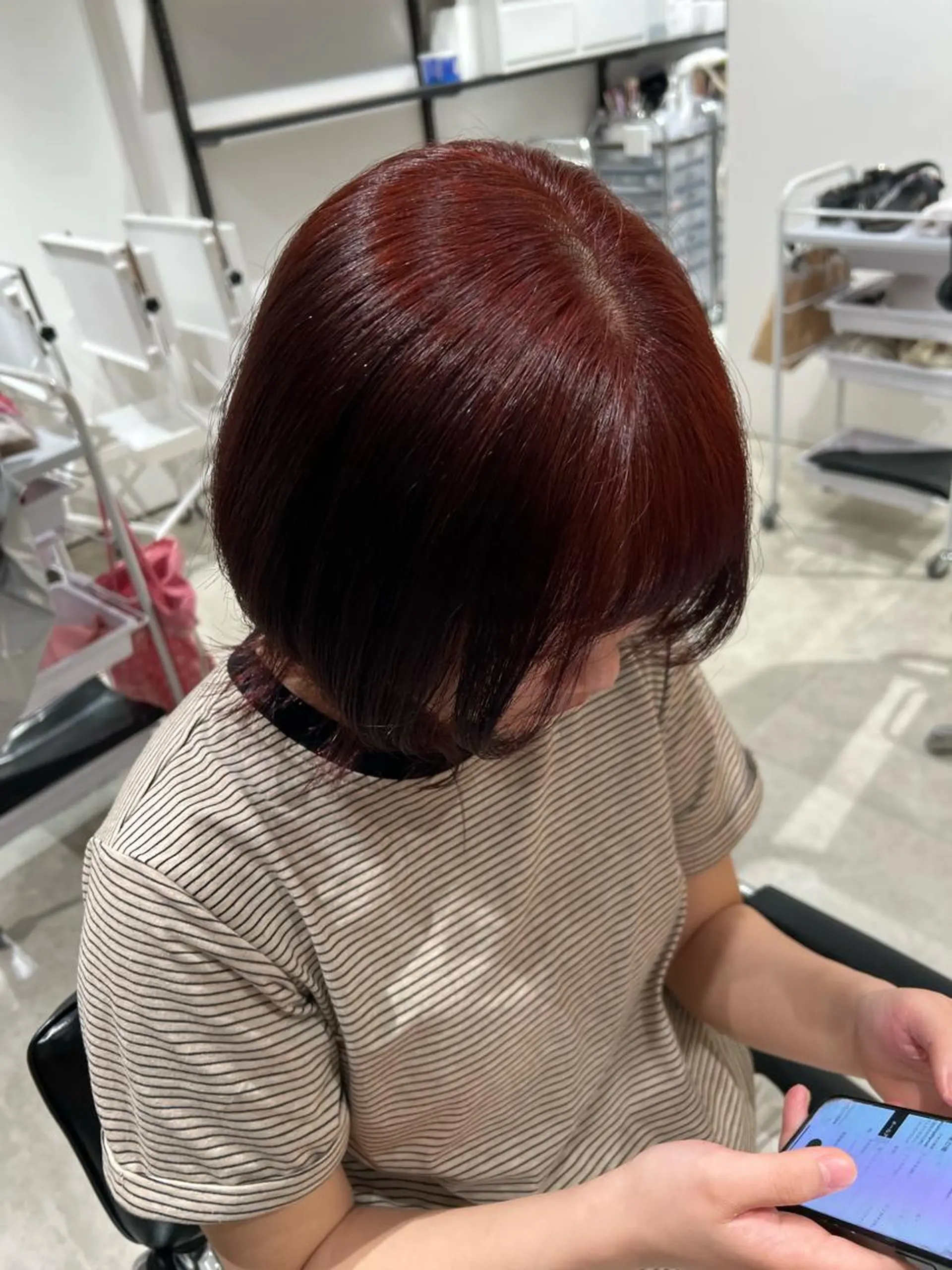 ミディアム 艶髪 mayuka💖のヘアスタイル