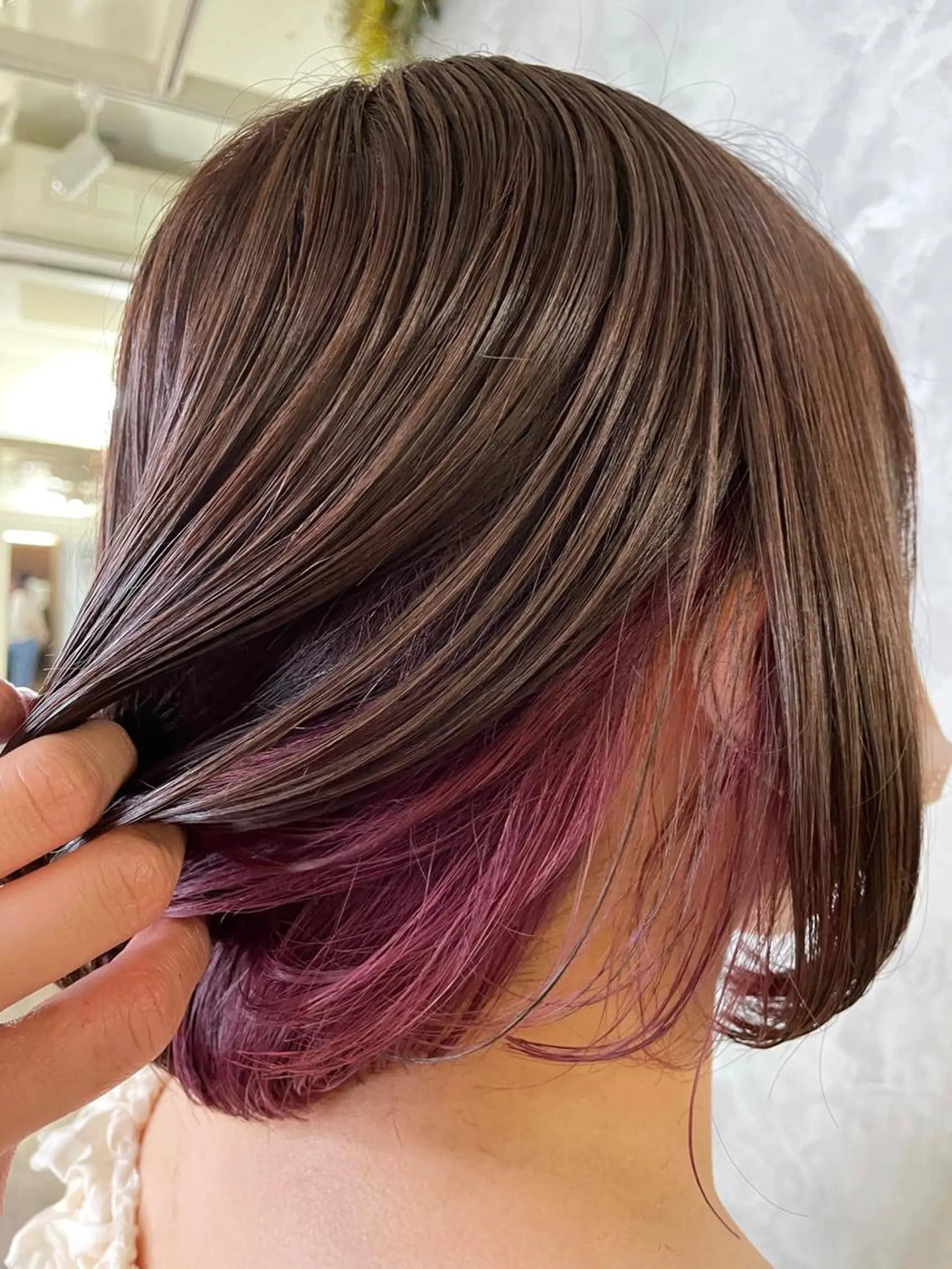 ミディアム 高田馬場 nico 岡豪紀のヘアスタイル