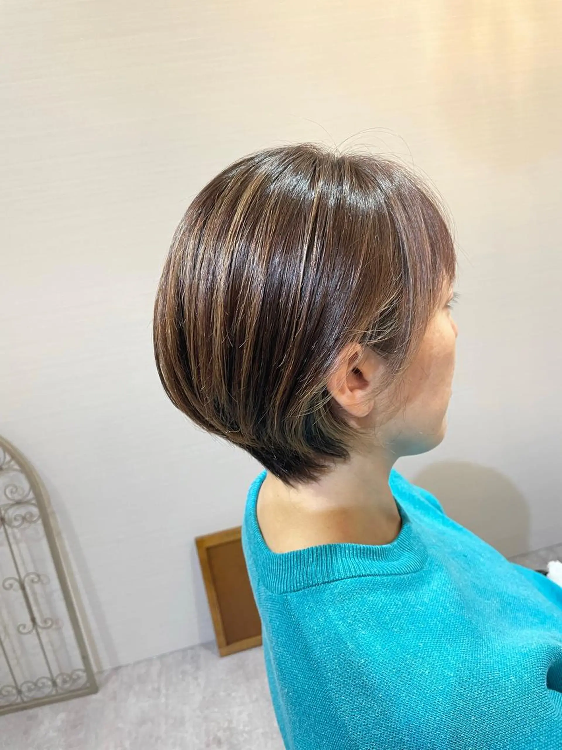 ショート 丸みショート ショートヘア Vivie.所属・新都心個室サロン/ 古波蔵美奈のヘアスタイル