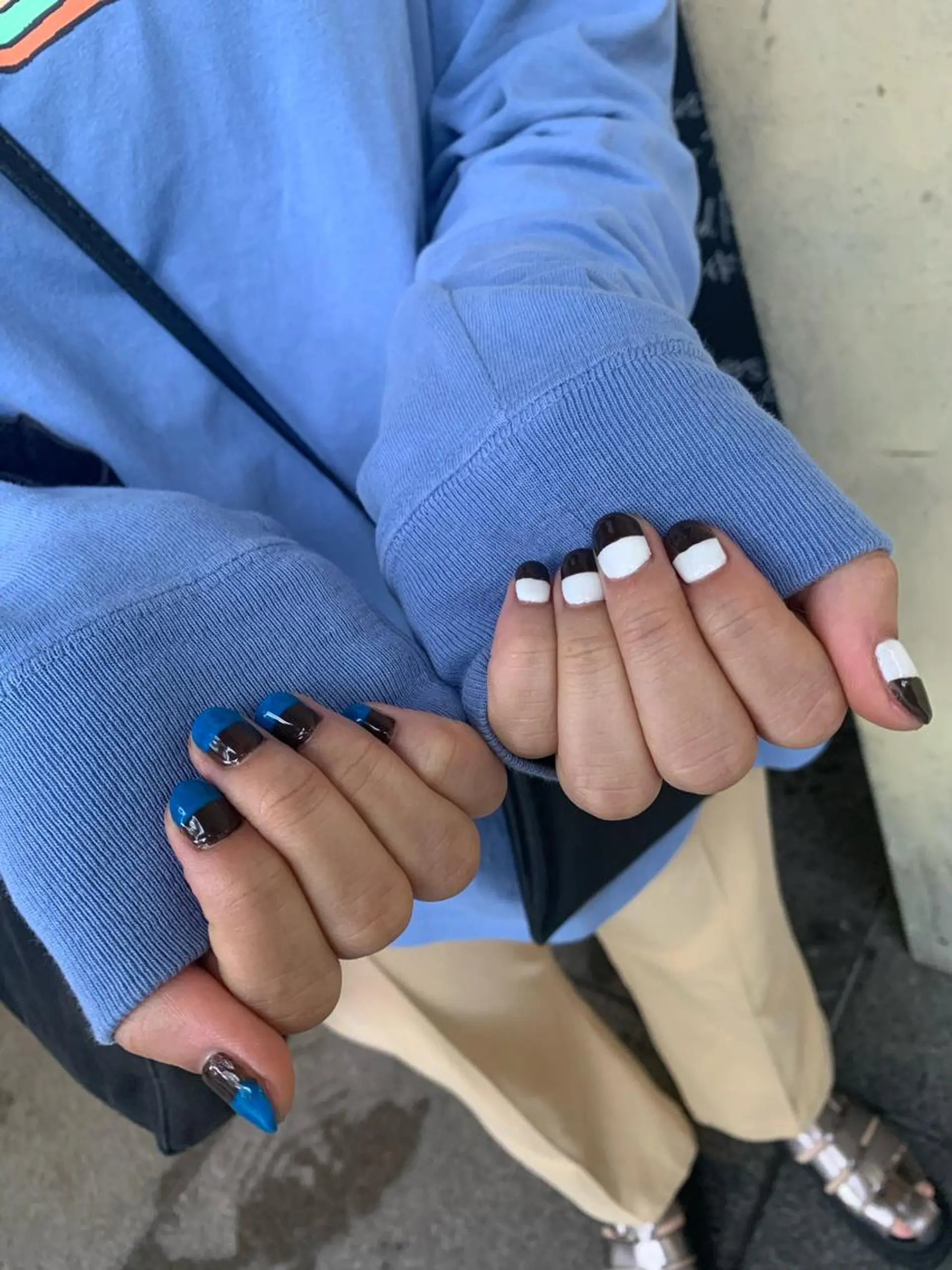 ネイル ハンドネイル なぽ ❤︎ y2k/韓国nailのネイルデザイン