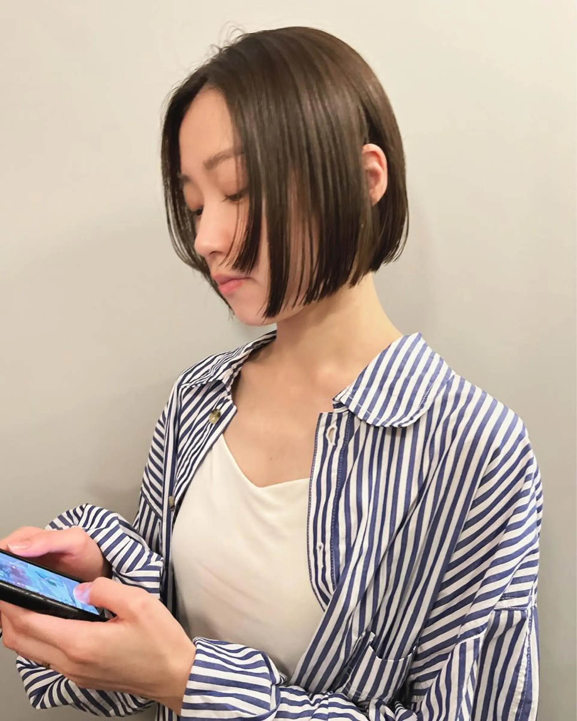 ショート カット ヘアカラー トリートメント ショート/ボブ /パーマ🌿柏原良亮のヘアスタイル