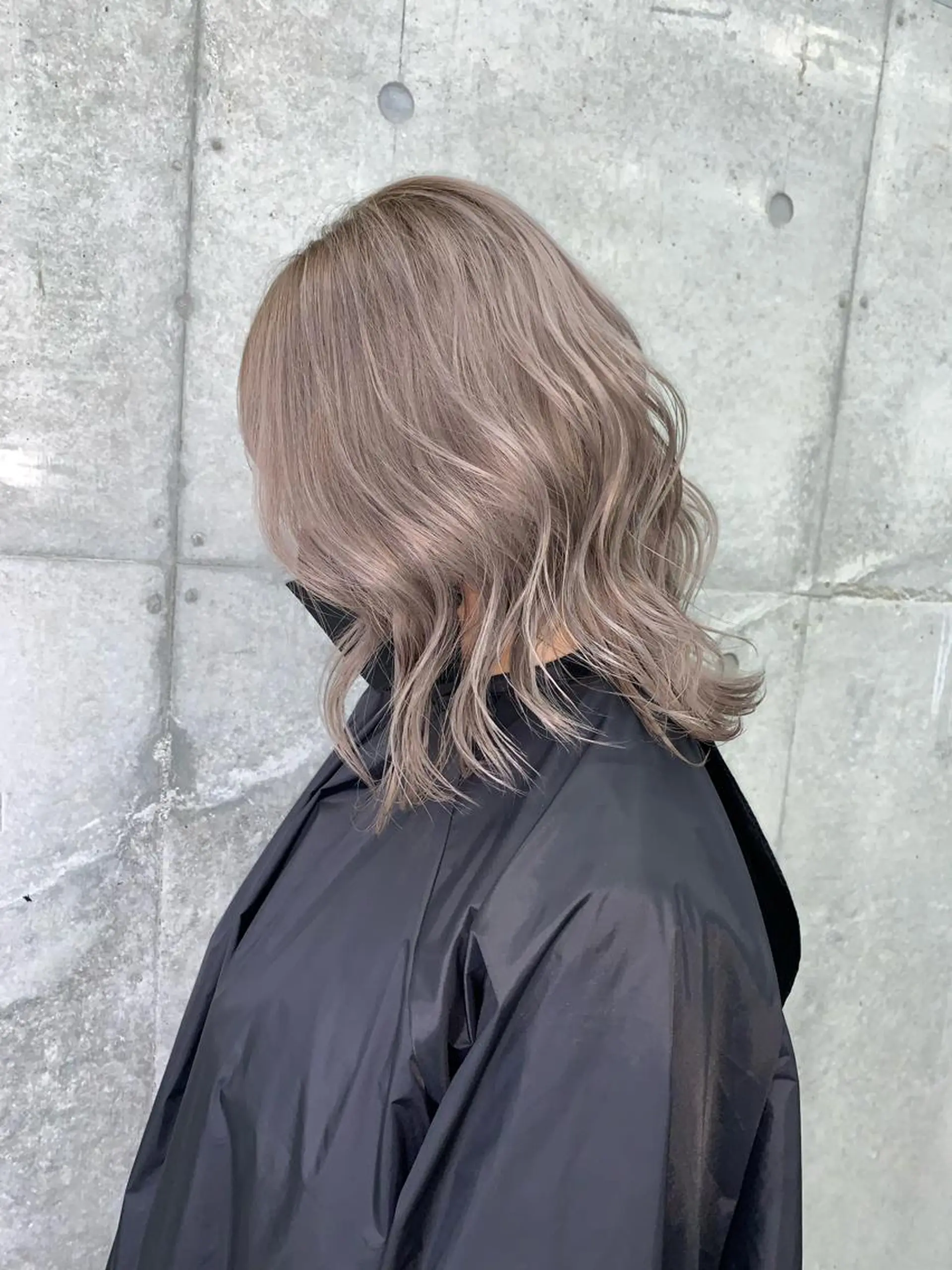 カラー ヘアカラー 中川 来紀のヘアスタイル