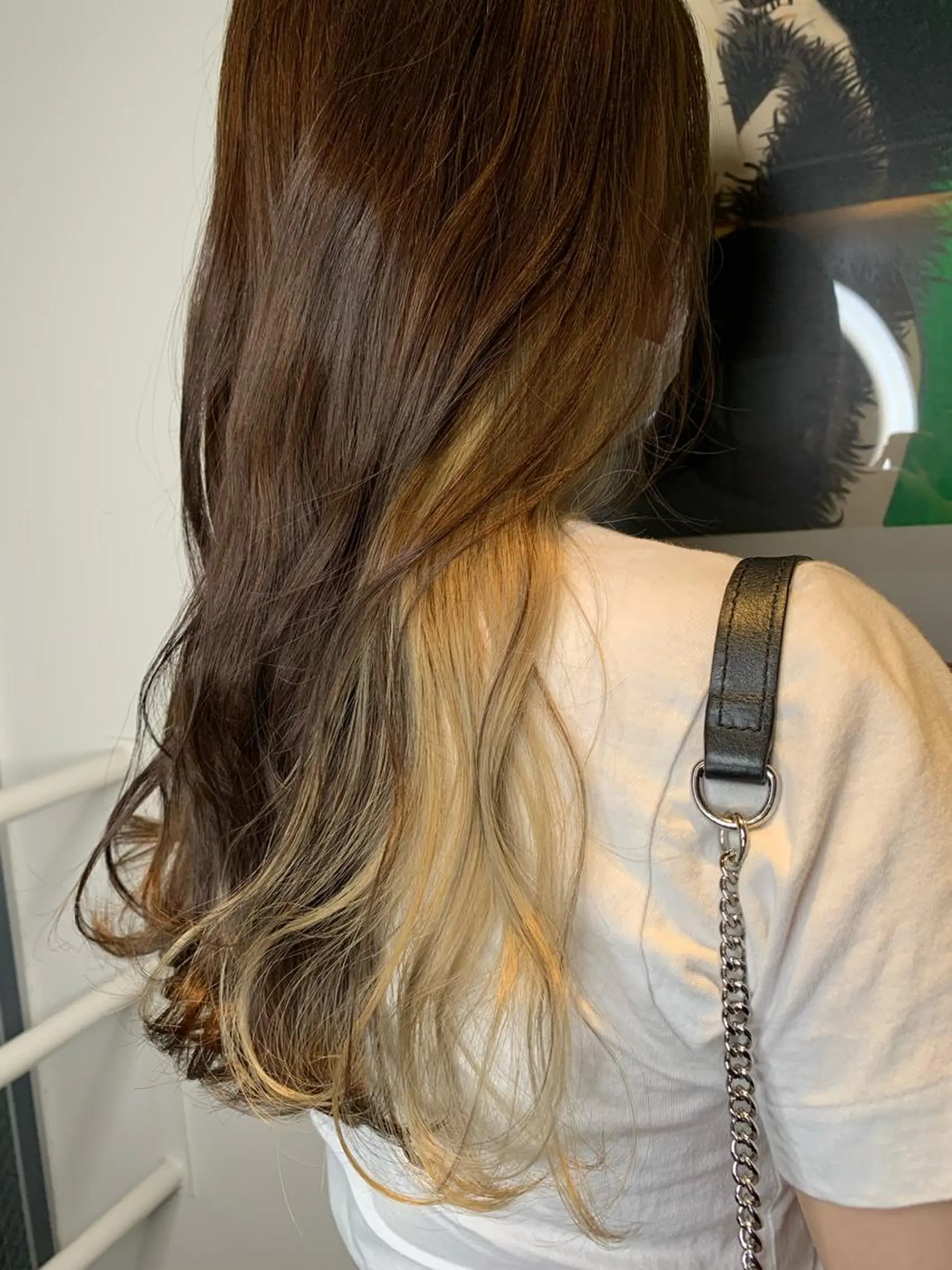 ロング カラー ブリーチ インナーカラー ヘアカラー トリートメント Yuuki🌷名古屋 栄 カラー/ボブのヘアスタイル