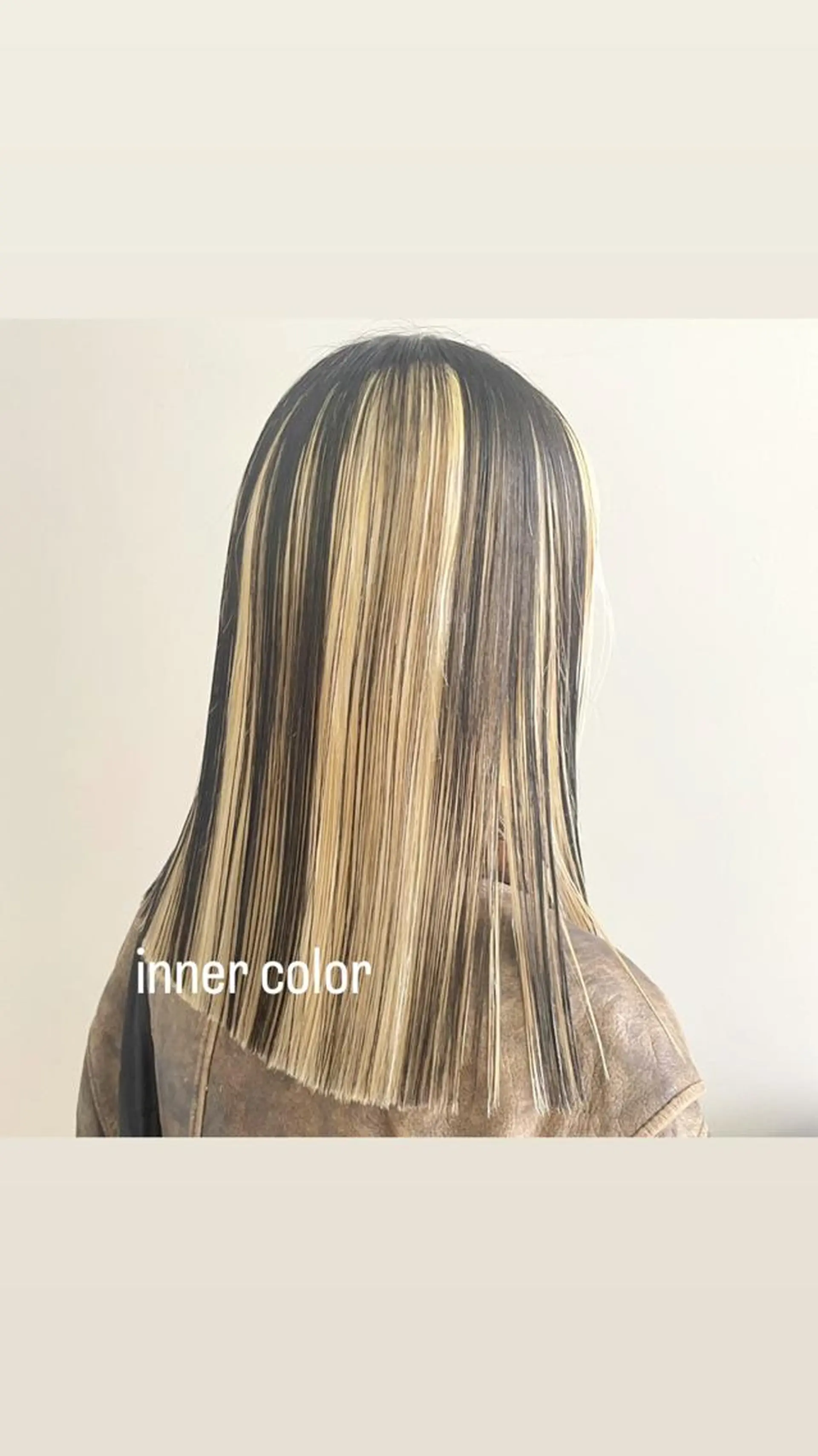 カラー インナーカラー ヘアカラー hair&nail ☯️アイリ☯️のネイルデザイン